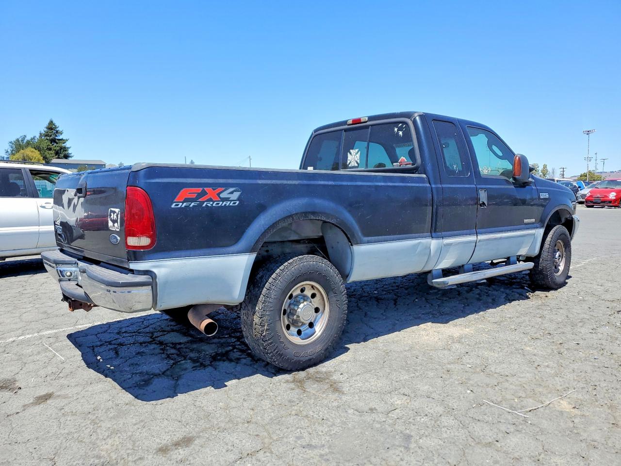2004 Ford F250 Super Duty Black vin: 1FTNX21PX4EA19026