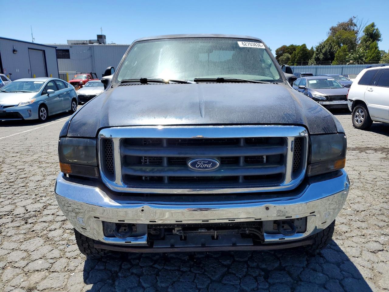 2004 Ford F250 Super Duty Black vin: 1FTNX21PX4EA19026