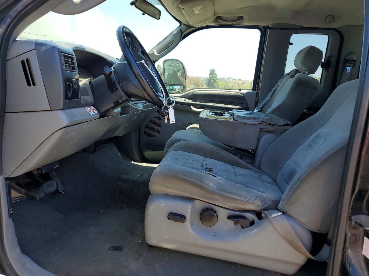 2004 Ford F250 Super Duty Black vin: 1FTNX21PX4EA19026