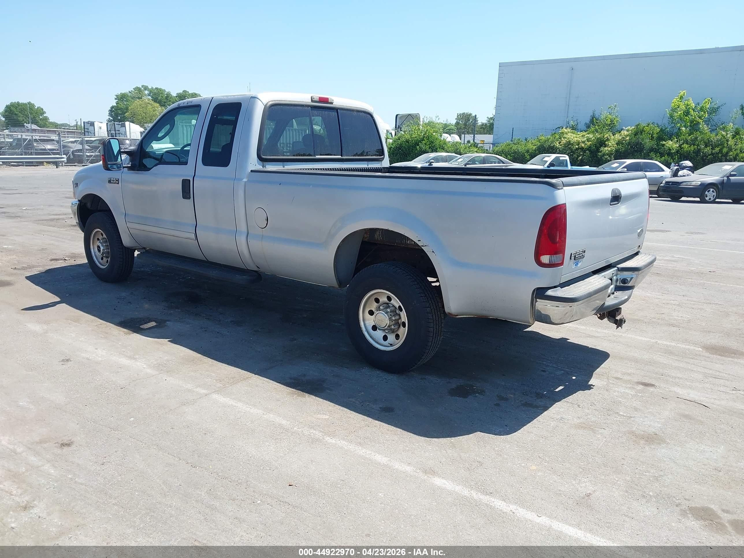 2003 Ford F-250 Lariat/xl/xlt Silver vin: 1FTNX21S13EB47254