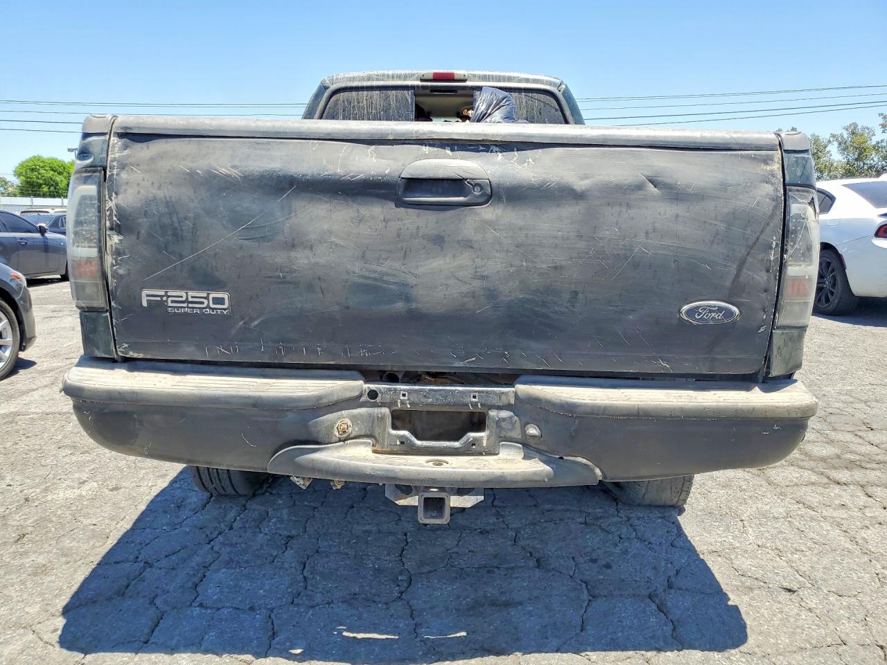 2001 Ford F250 Super Duty Green vin: 1FTNX21S21EA60282