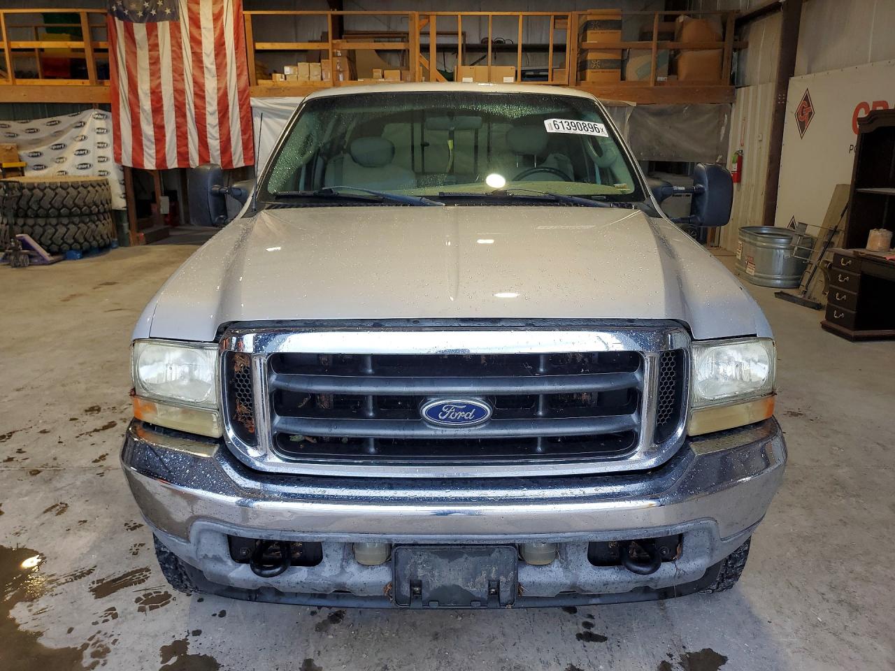 2003 Ford F250 Silver vin: 1FTNX21S33ED21695