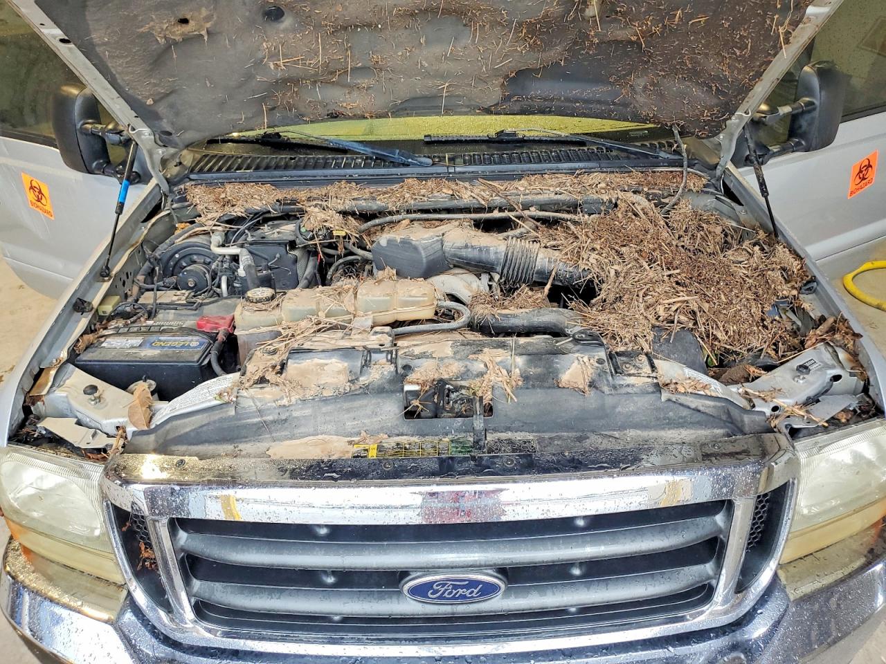 2003 Ford F250 Silver vin: 1FTNX21S33ED21695