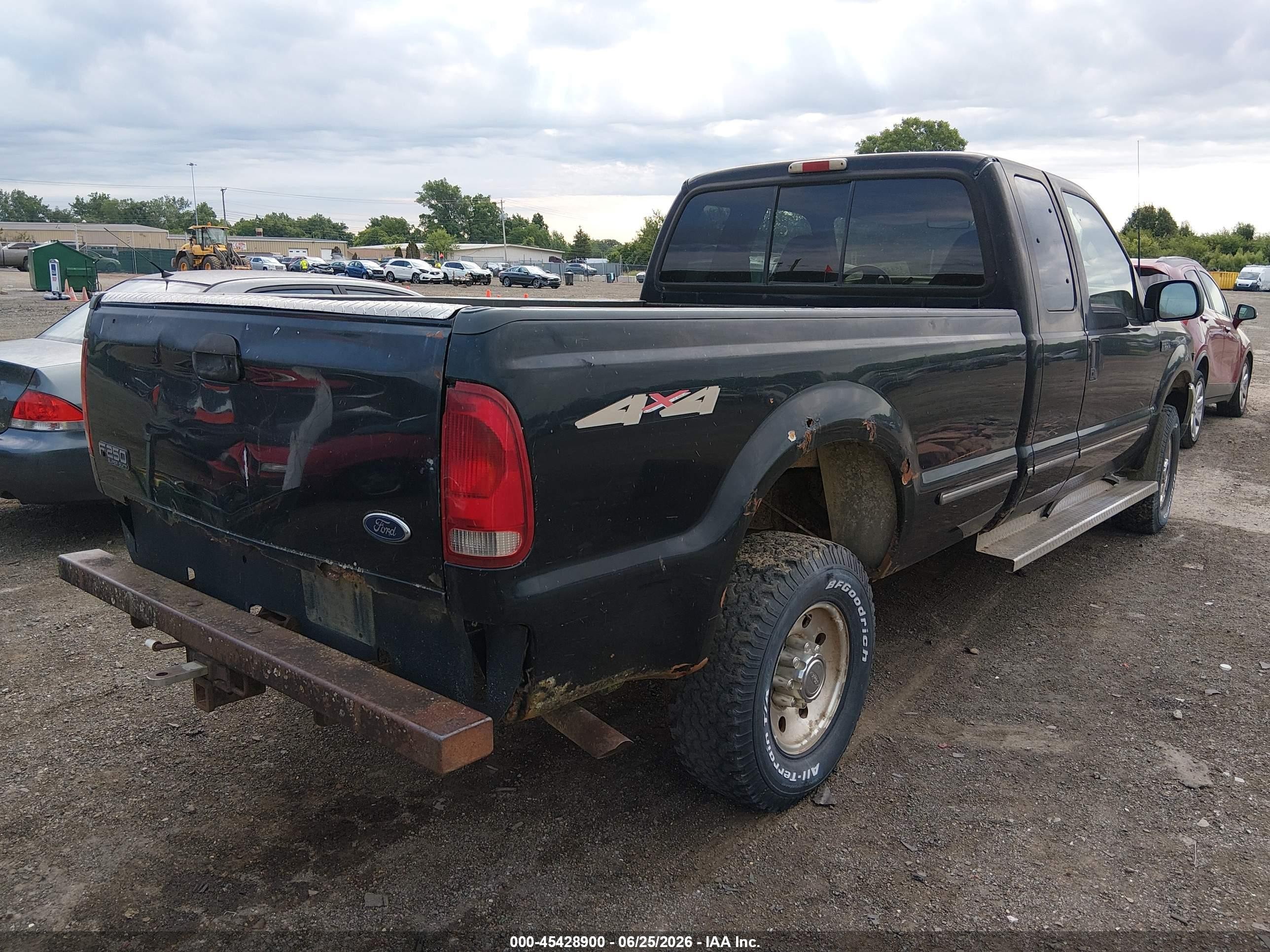 1999 Ford F-250 Lariat/xl/xlt Blue vin: 1FTNX21S3XED61183