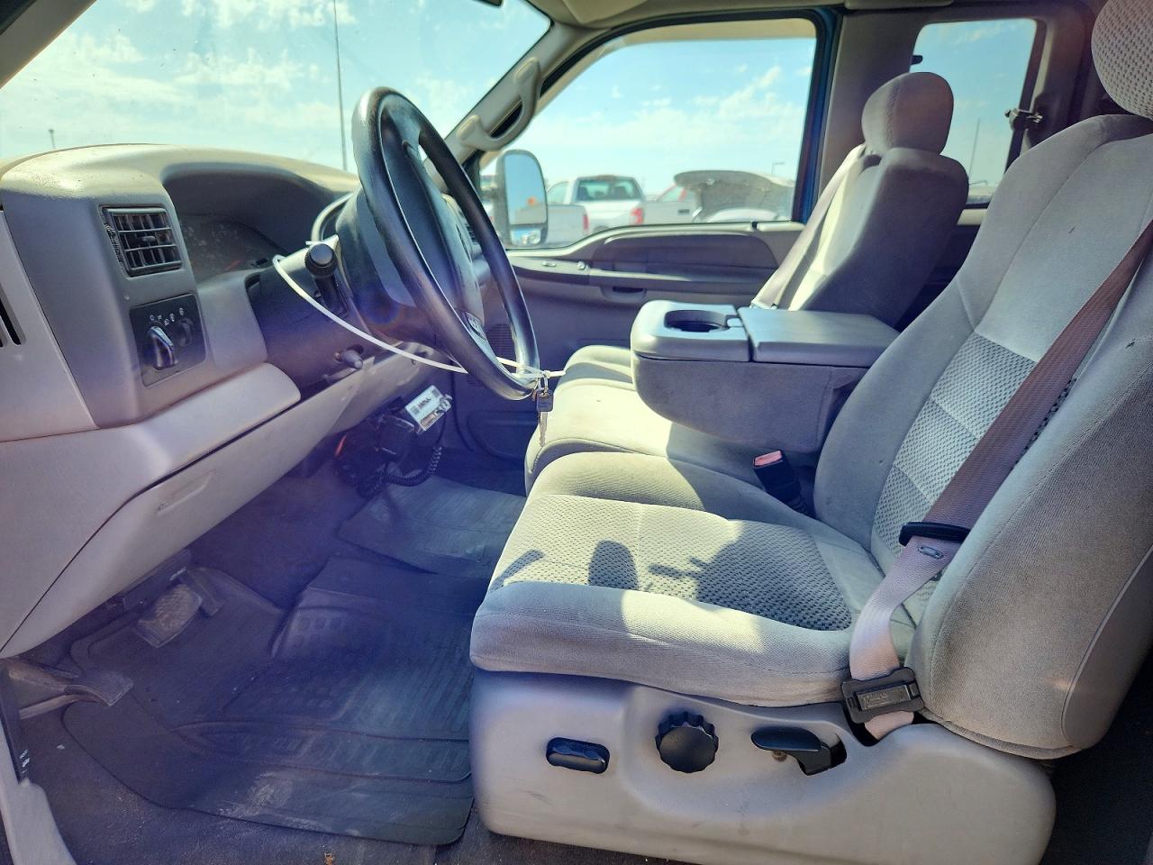 2001 Ford F250 Super Duty Blue vin: 1FTNX21S41EC90356