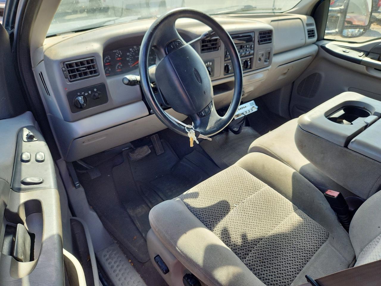 2001 Ford F250 Super Duty Blue vin: 1FTNX21S41EC90356