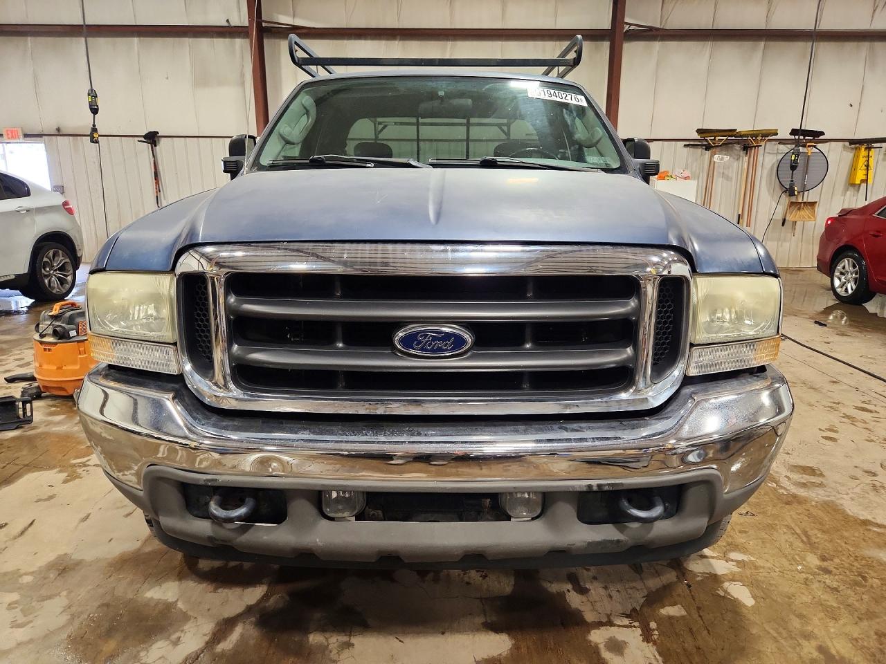 2004 Ford F250 Super Duty Blue vin: 1FTNX21S44ED22372