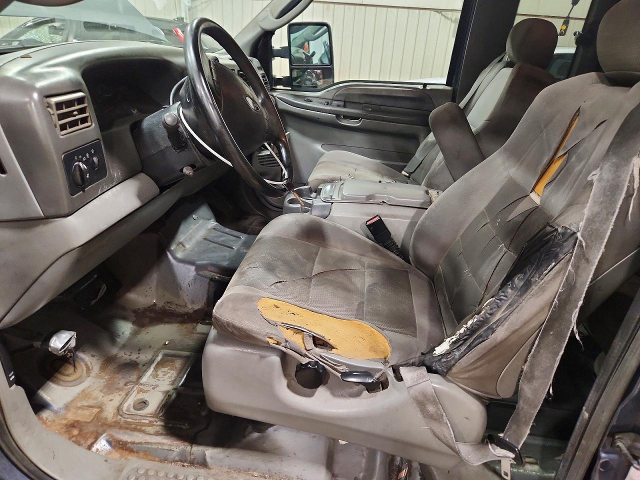 2004 Ford F250 Super Duty Blue vin: 1FTNX21S44ED22372