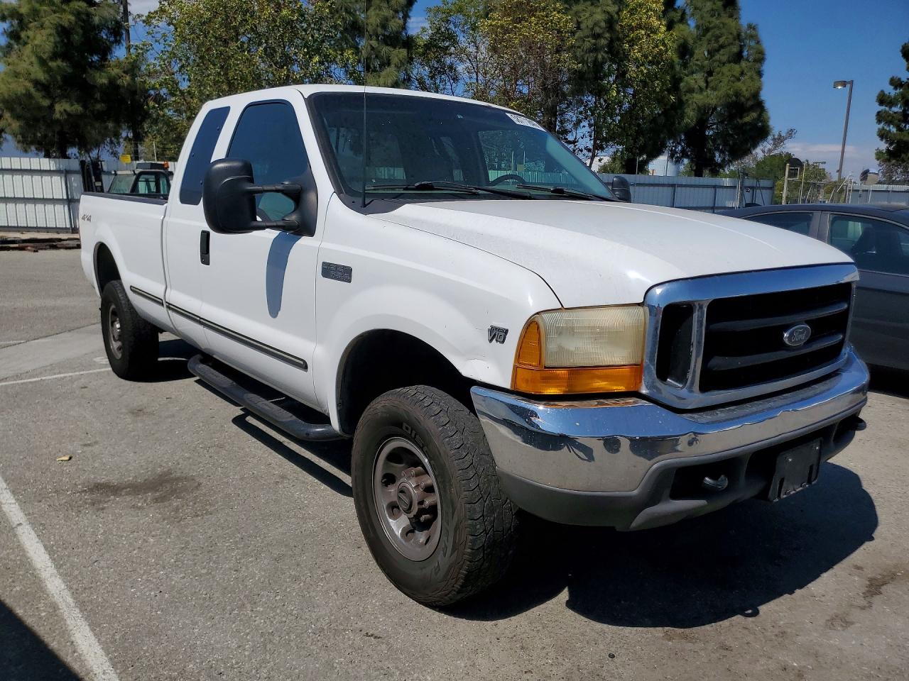 1999 Ford F250 Super Duty White vin: 1FTNX21S4XEC42641