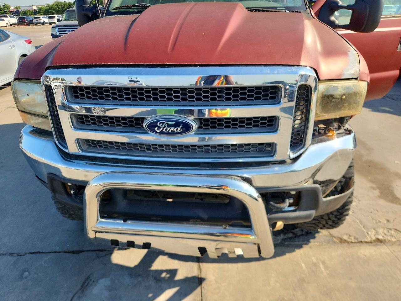 2000 Ford F250 Super Duty Red vin: 1FTNX21S6YEC84441