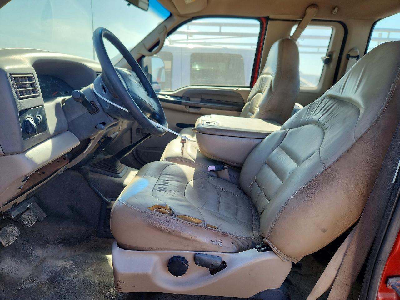 2000 Ford F250 Super Duty Red vin: 1FTNX21S6YEC84441