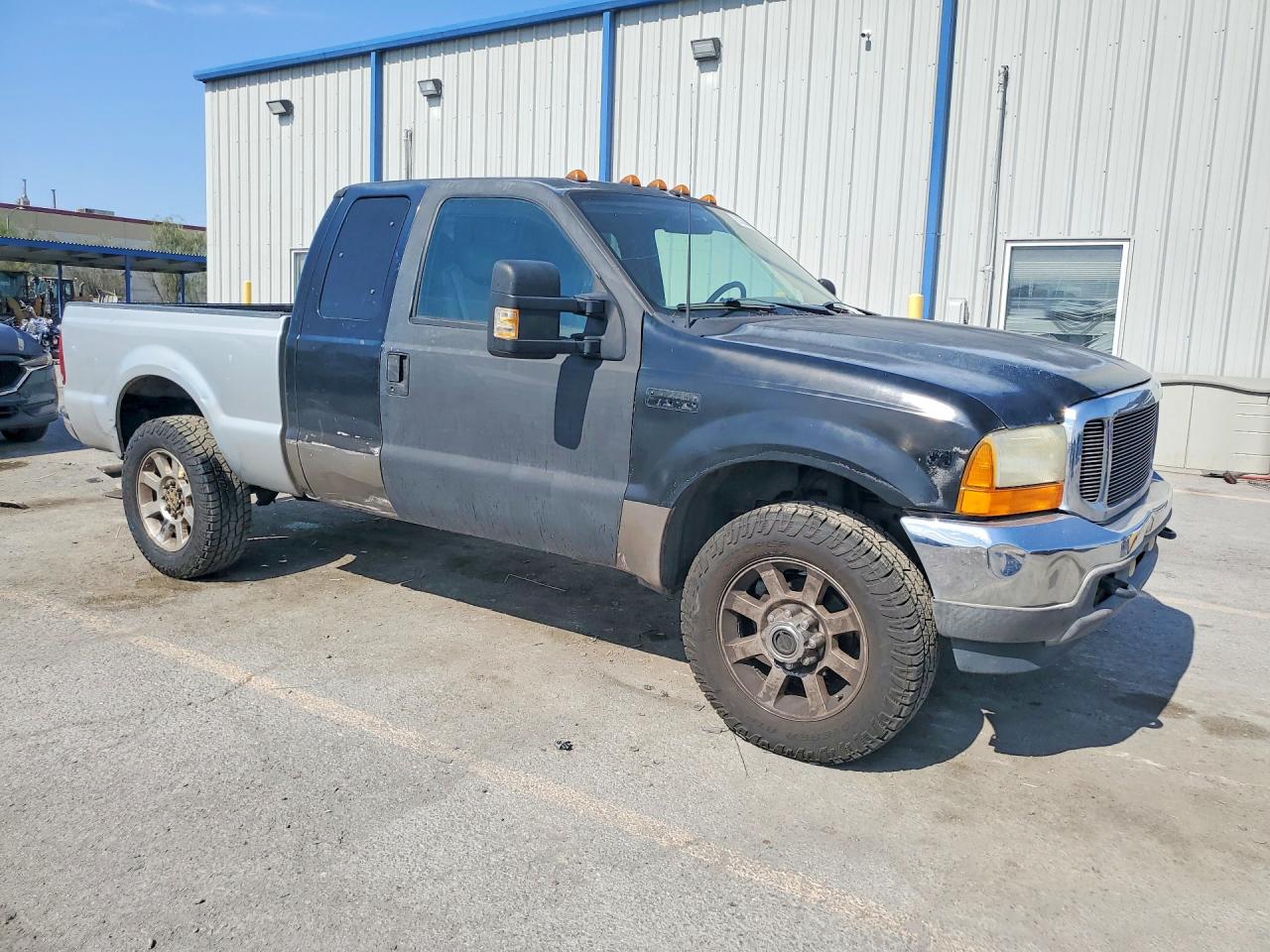 2001 Ford F250 Super Duty Gray vin: 1FTNX21S71EB89277
