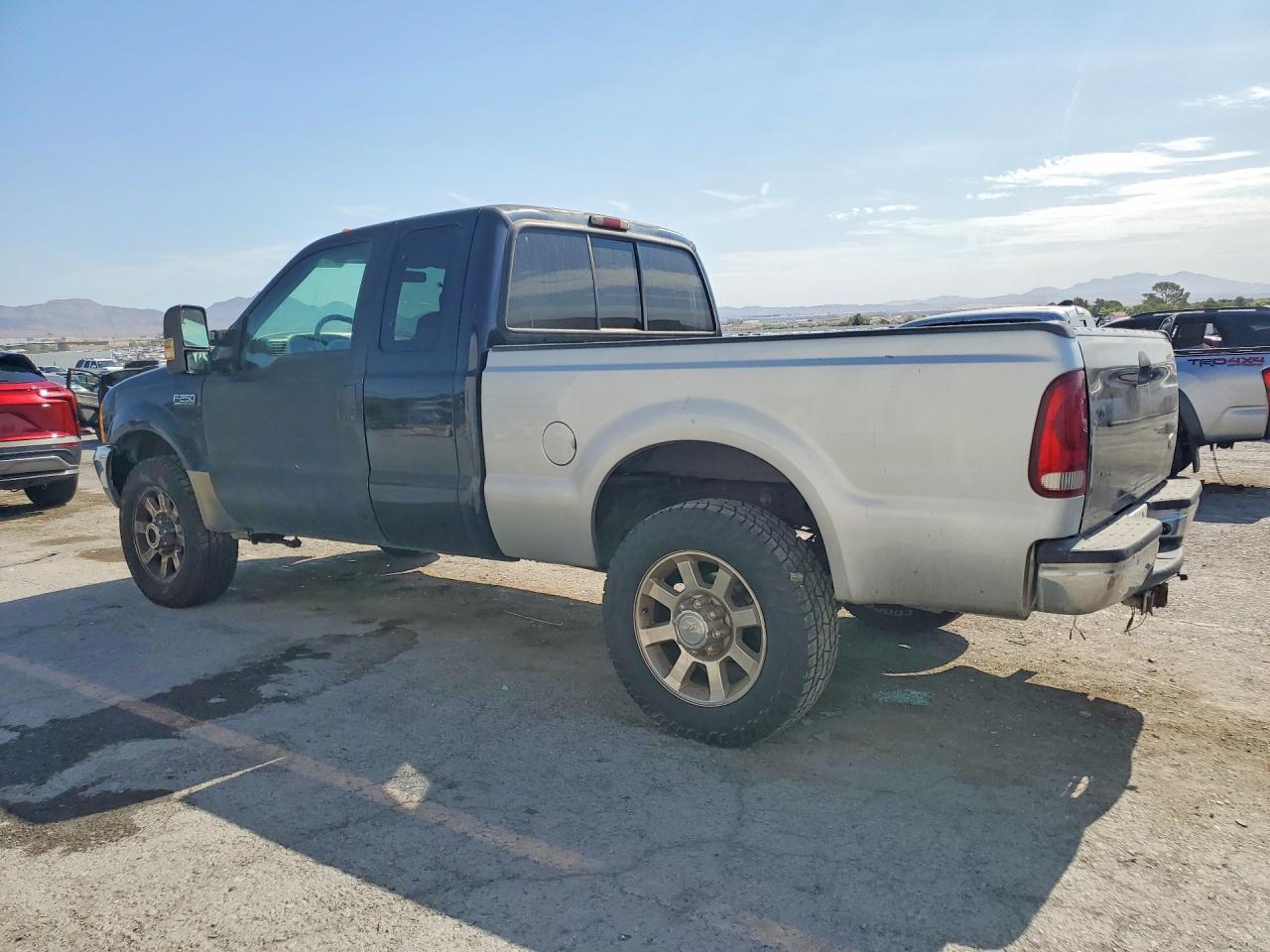 2001 Ford F250 Super Duty Gray vin: 1FTNX21S71EB89277