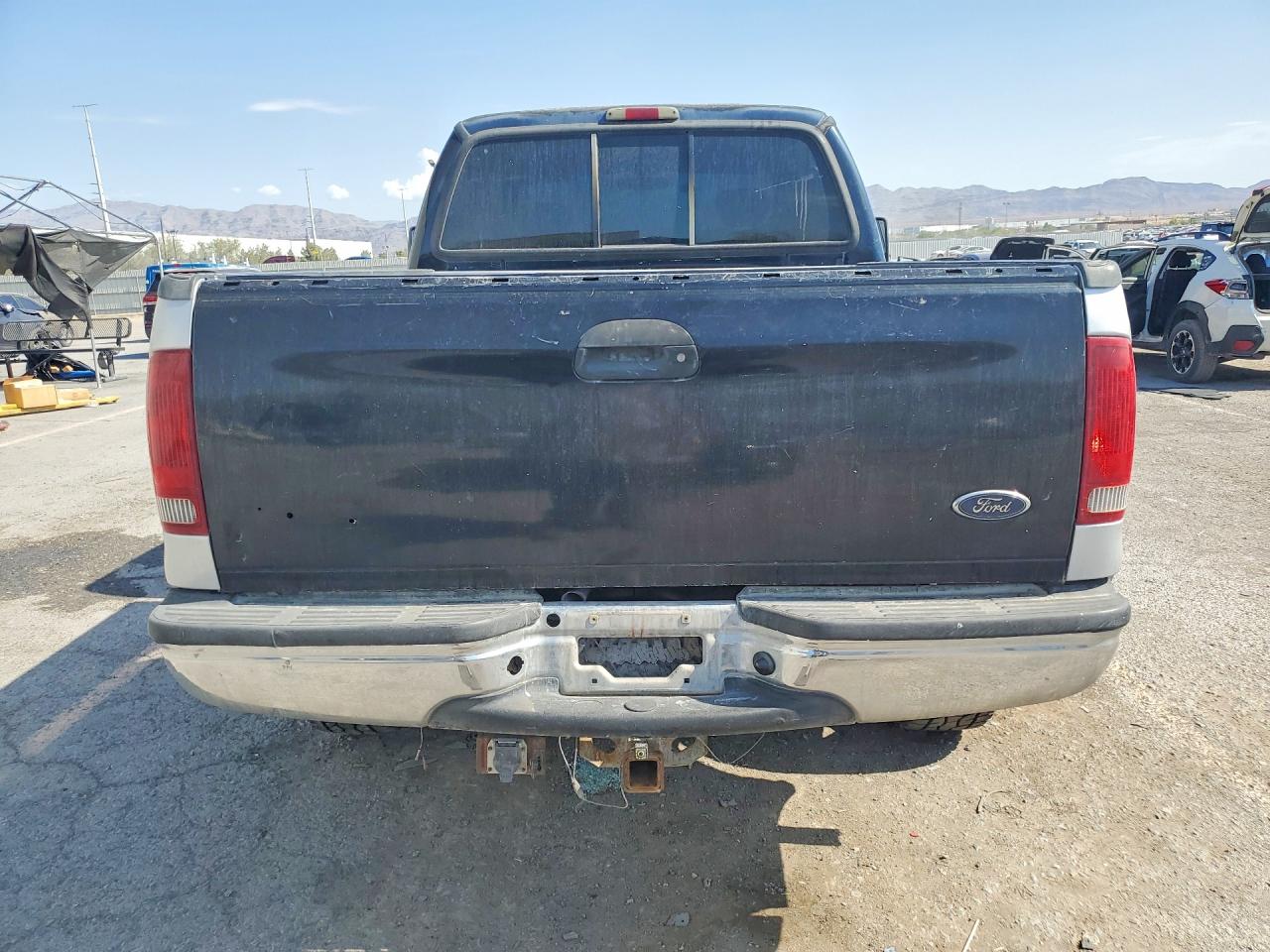 2001 Ford F250 Super Duty Gray vin: 1FTNX21S71EB89277