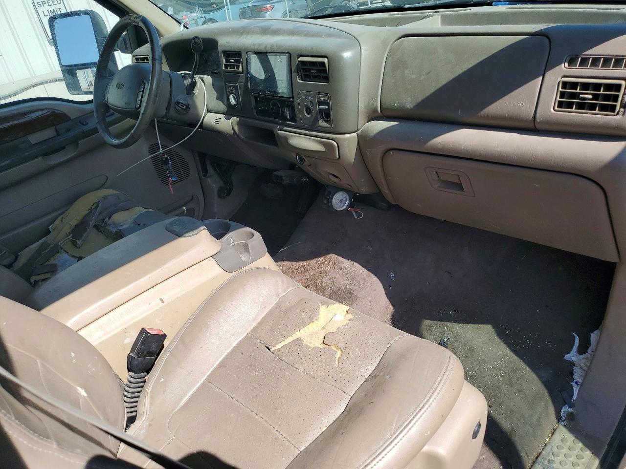 2001 Ford F250 Super Duty Gray vin: 1FTNX21S71EB89277