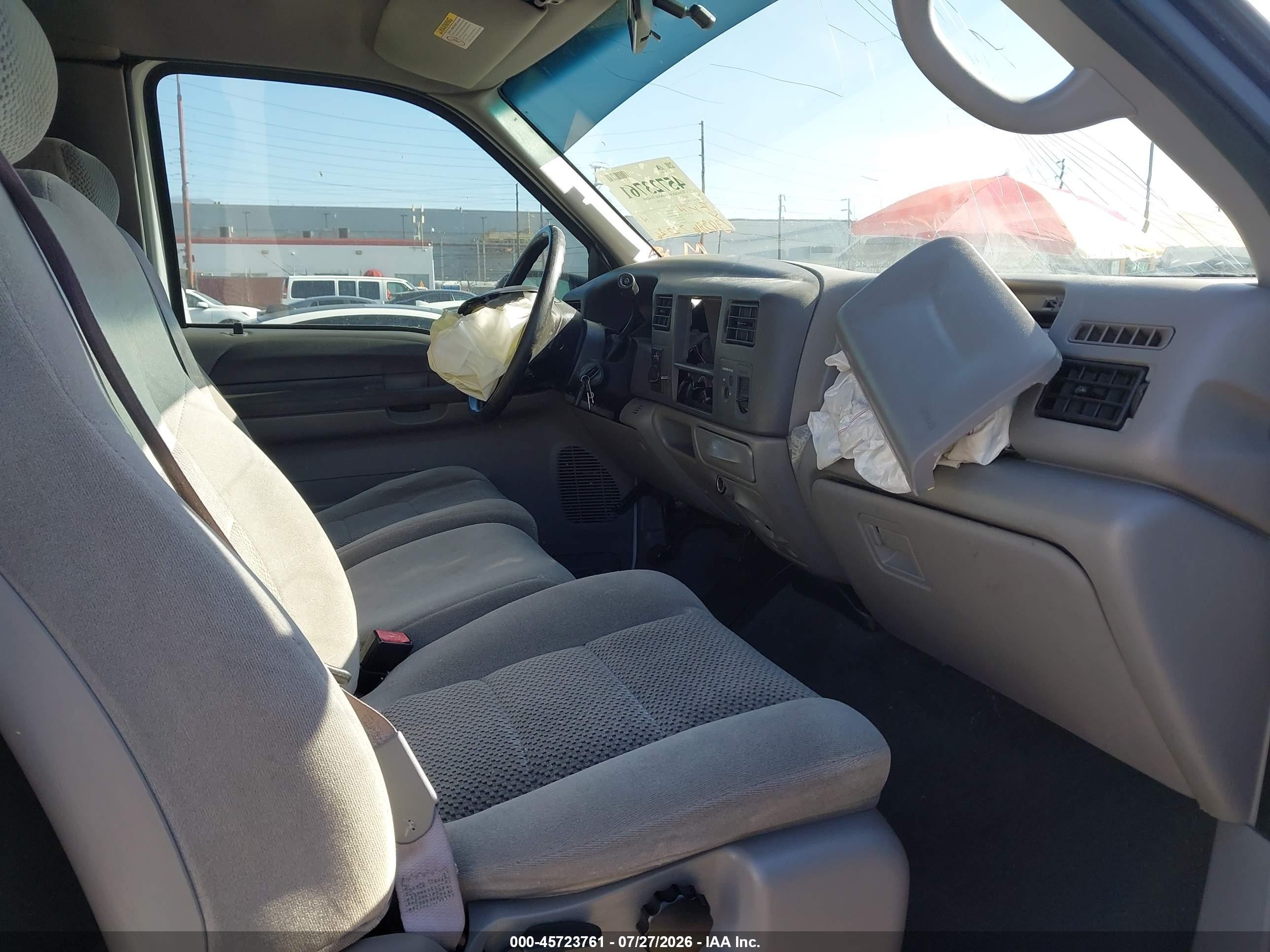 2001 Ford F-250 Lariat/xl/xlt Белый vin: 1FTNX21S71EC33892