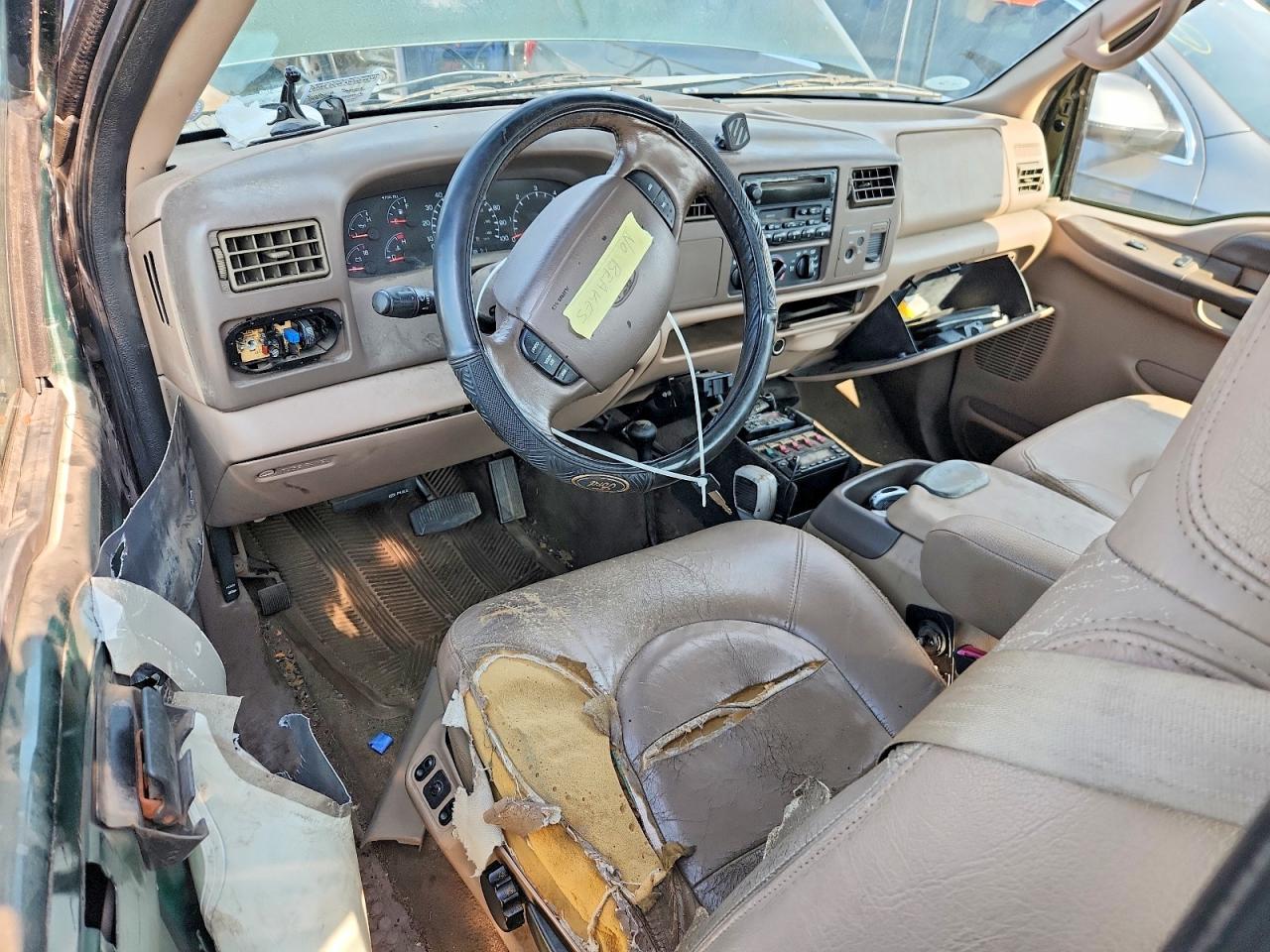1999 Ford Lgt Convtnl Green vin: 1FTNX21S7XEC02635