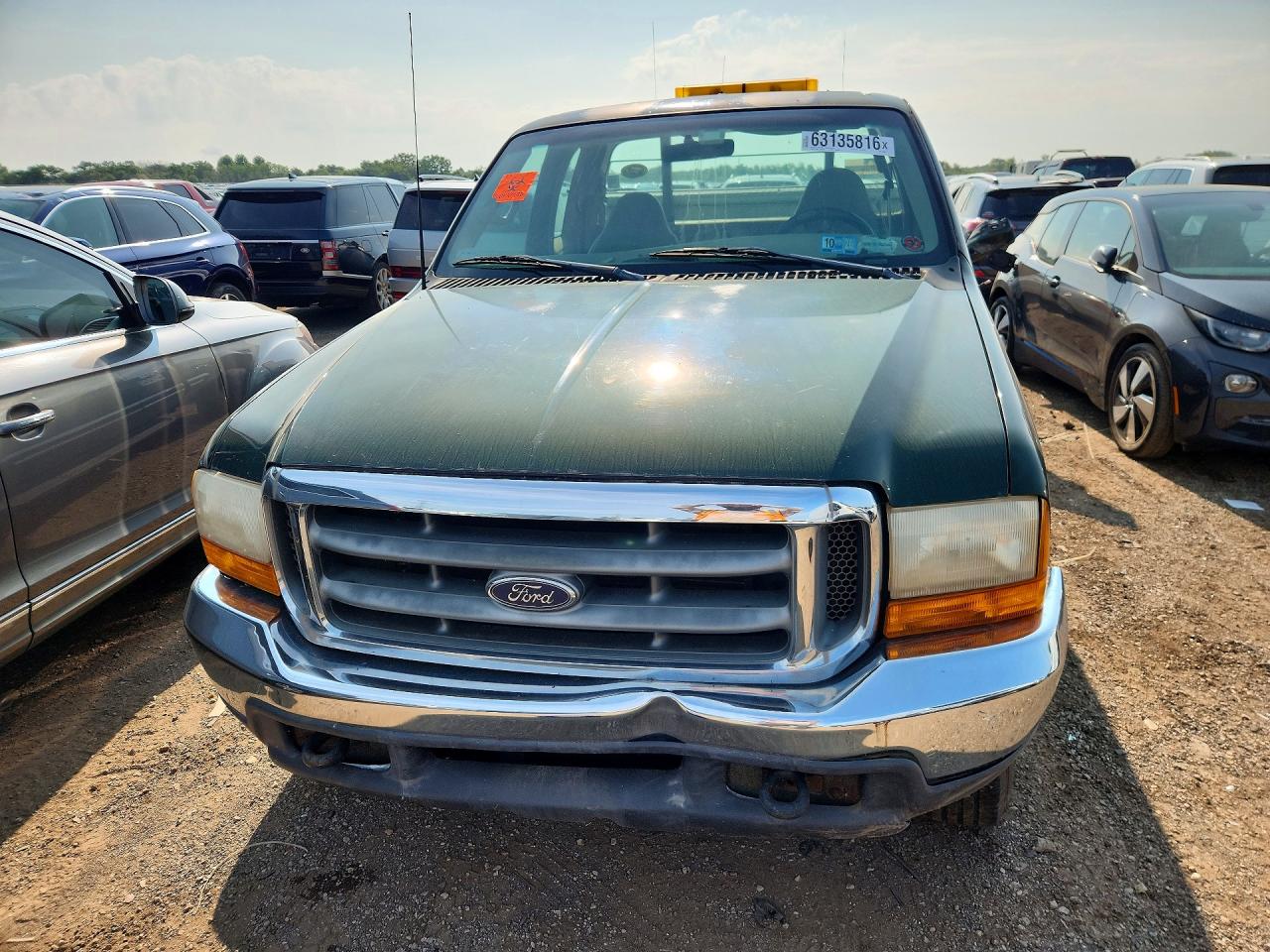 1999 Ford Lgt Convtnl Green vin: 1FTNX21S7XEC02635