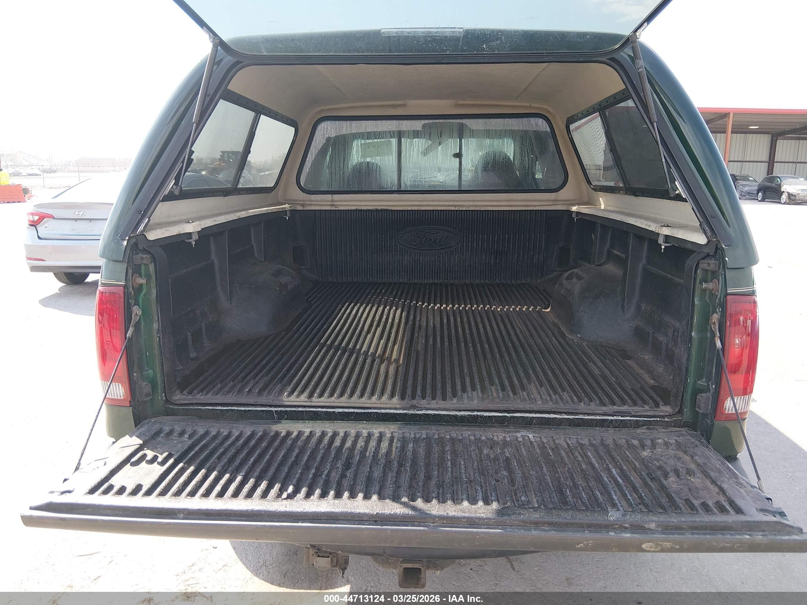 1999 Ford F-250 Lariat/xl/xlt Green vin: 1FTNX21S7XEC13845