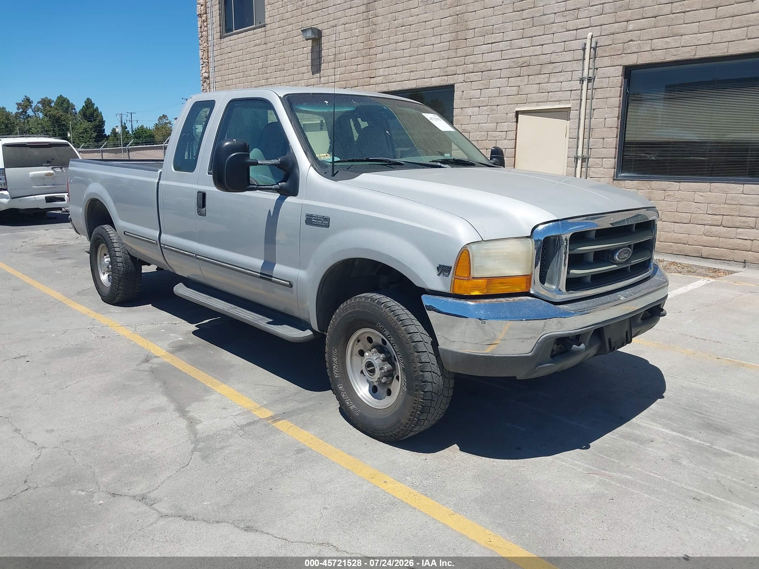 1999 Ford F-250 Lariat/xl/xlt Silver vin: 1FTNX21S9XED03319