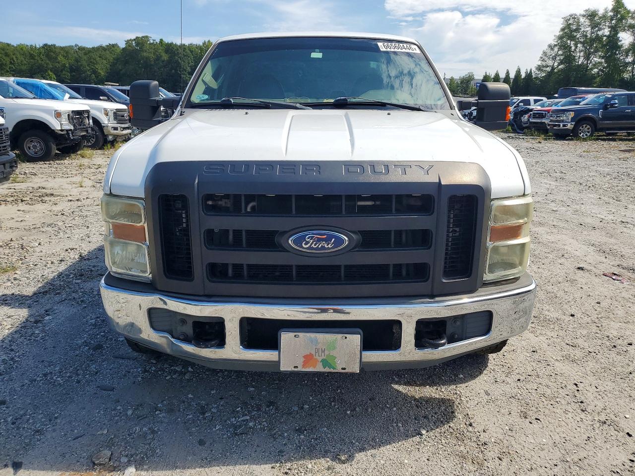 2010 Ford F250 Super Duty White vin: 1FTNX2A59AEA53064