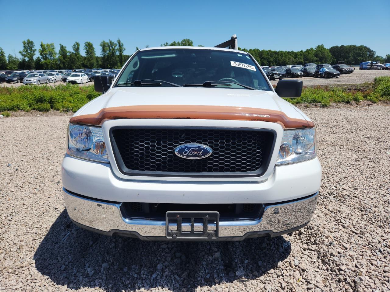 2005 Ford F150 White vin: 1FTPF12505NA10890
