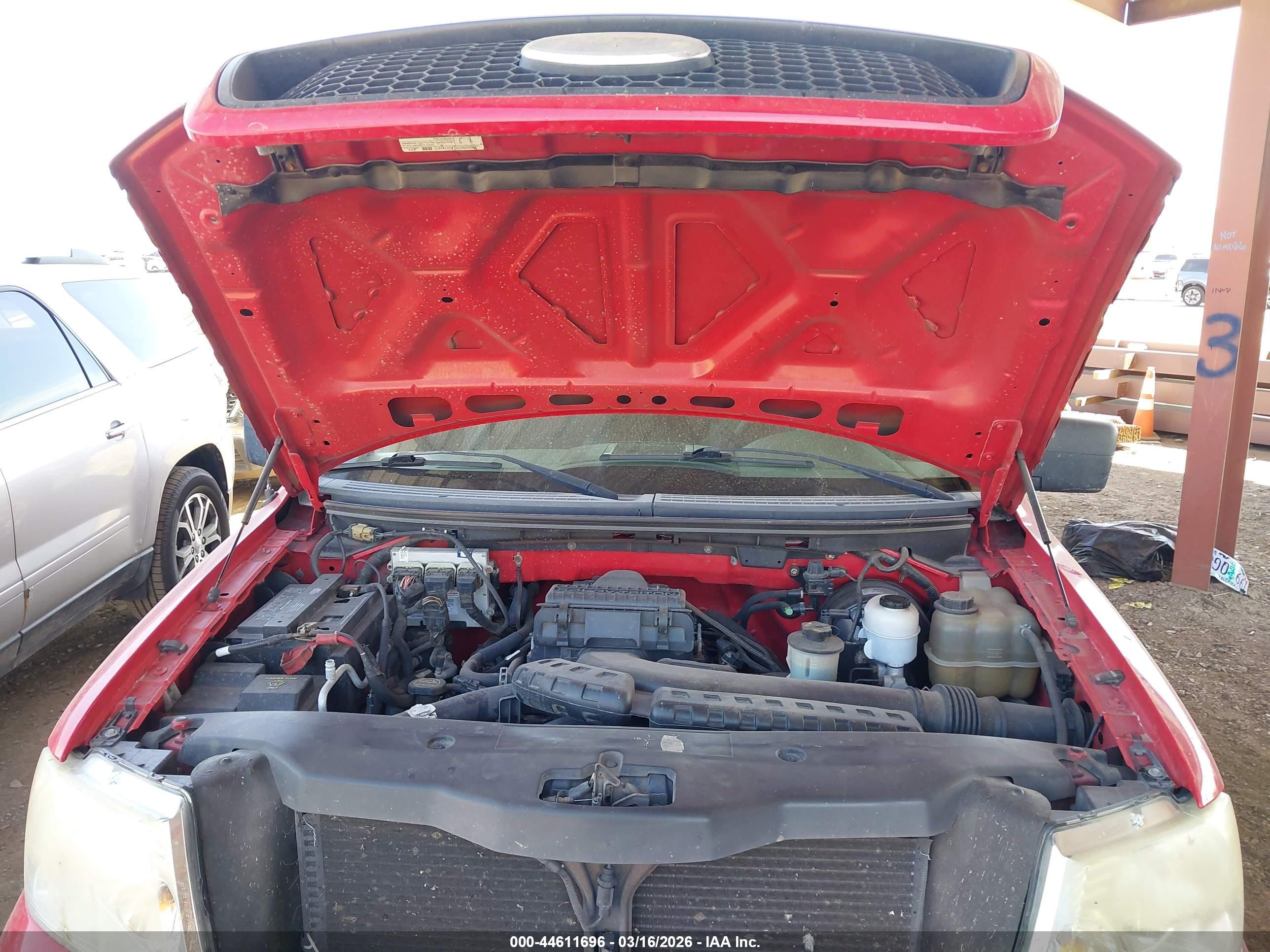 2006 Ford F-150 Xl/xlt Red vin: 1FTPF12536NA55257
