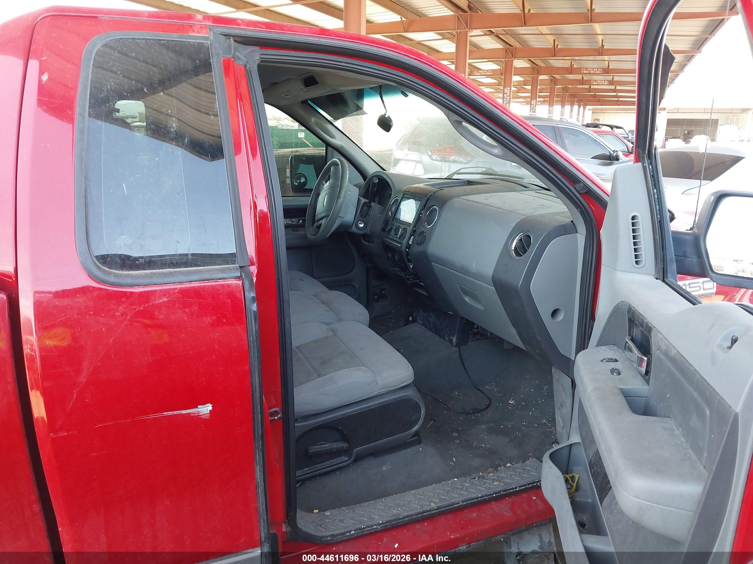 2006 Ford F-150 Xl/xlt Red vin: 1FTPF12536NA55257