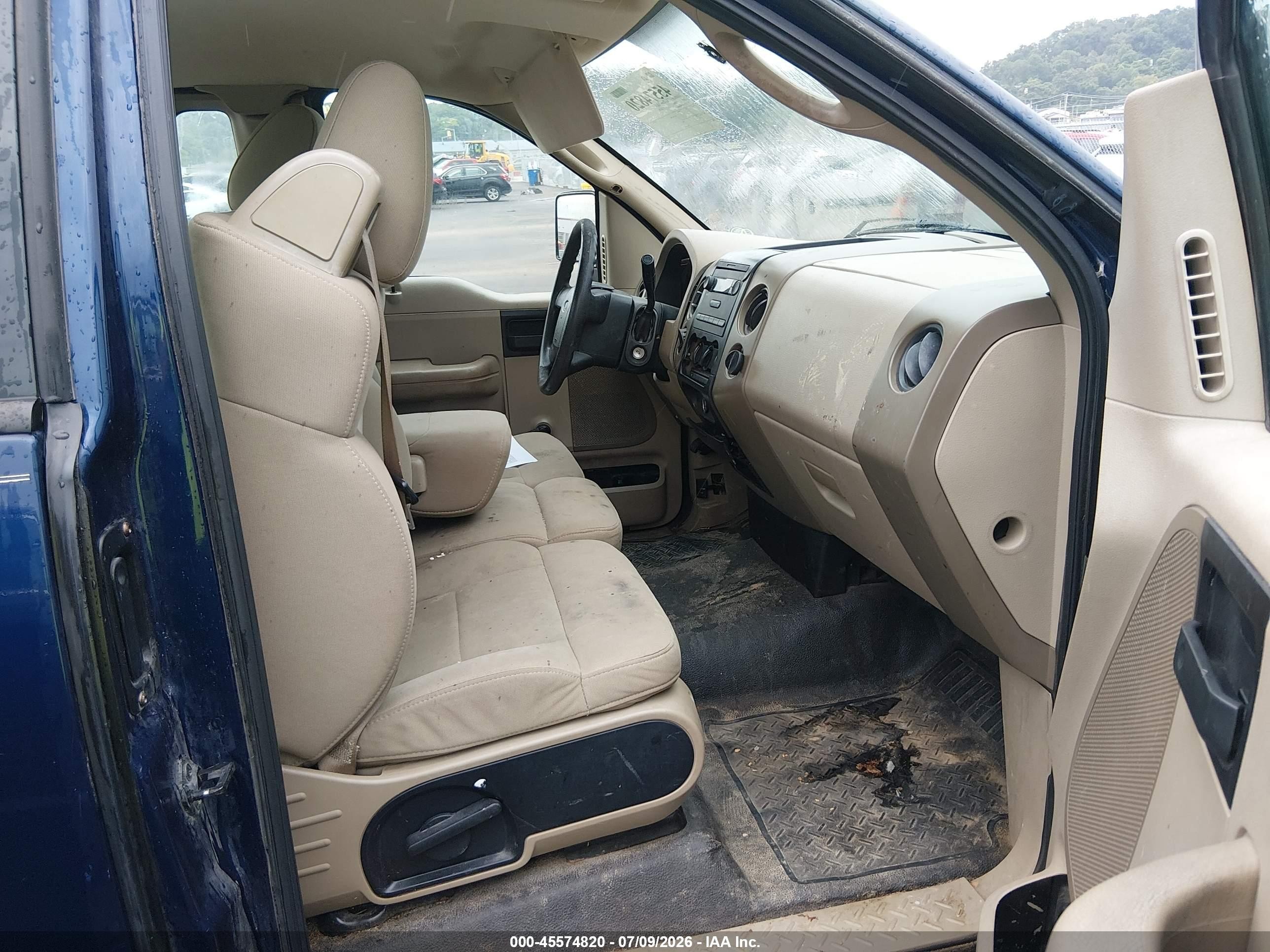 2008 Ford F-150 Fx2/xl/xlt Blue vin: 1FTPF12598KF06261