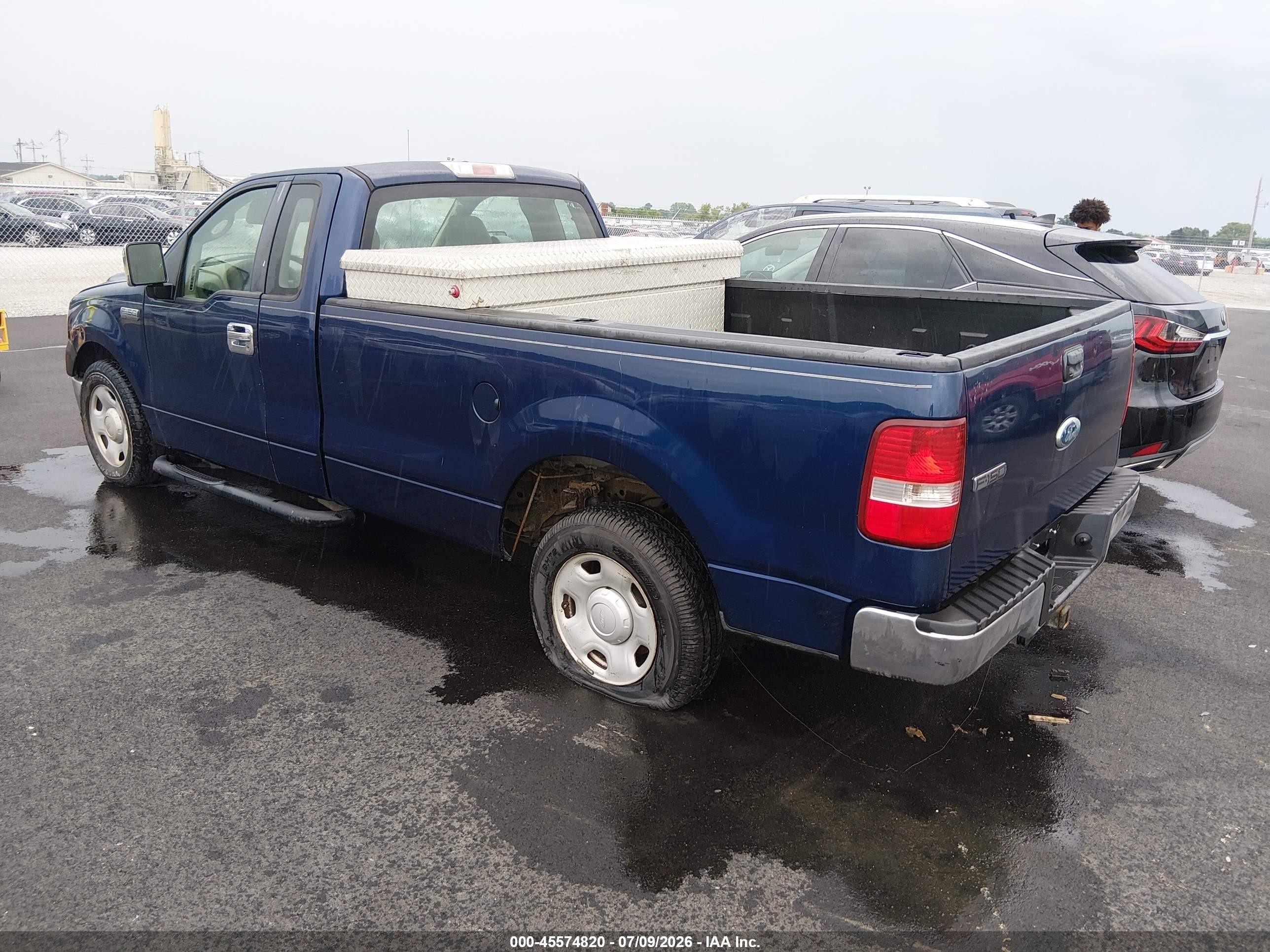 2008 Ford F-150 Fx2/xl/xlt Blue vin: 1FTPF12598KF06261