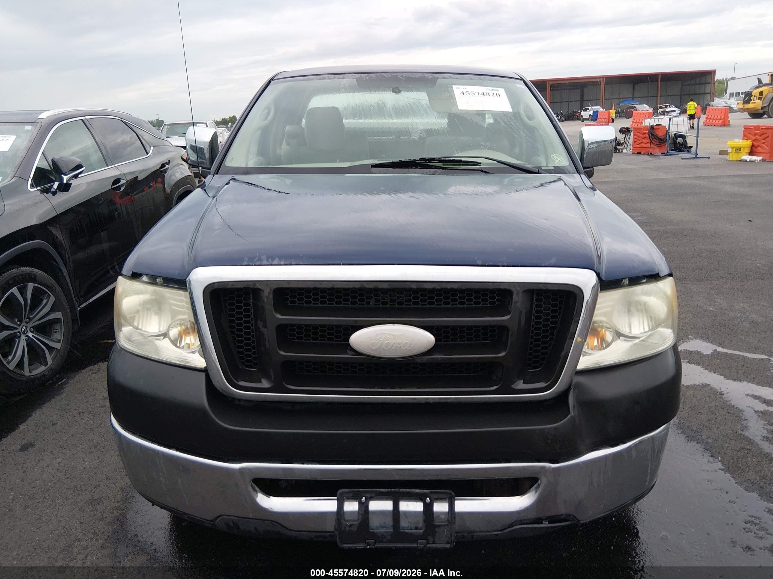 2008 Ford F-150 Fx2/xl/xlt Blue vin: 1FTPF12598KF06261