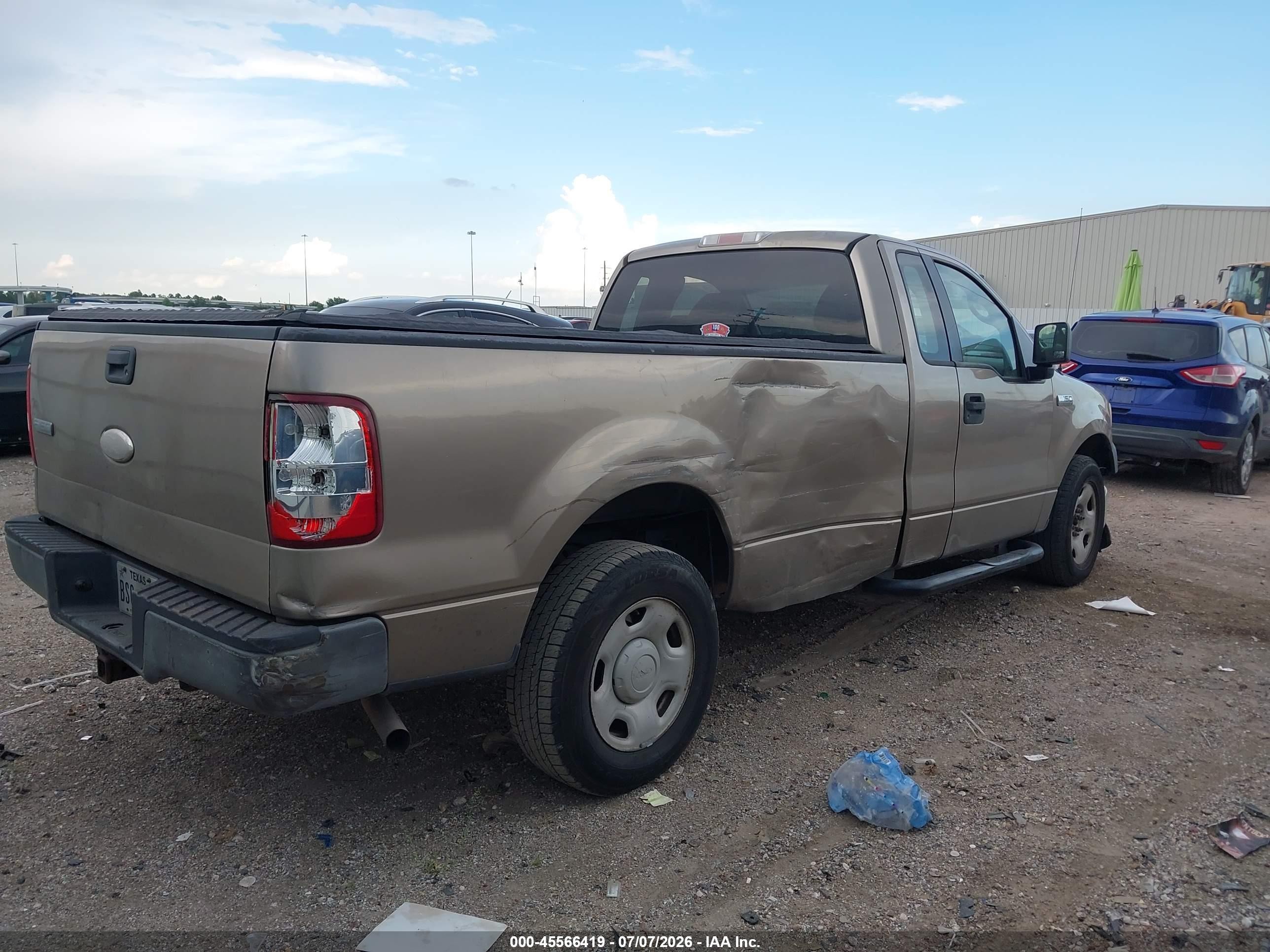2006 Ford F-150 Xl/xlt Beige vin: 1FTPF12V36NB18552