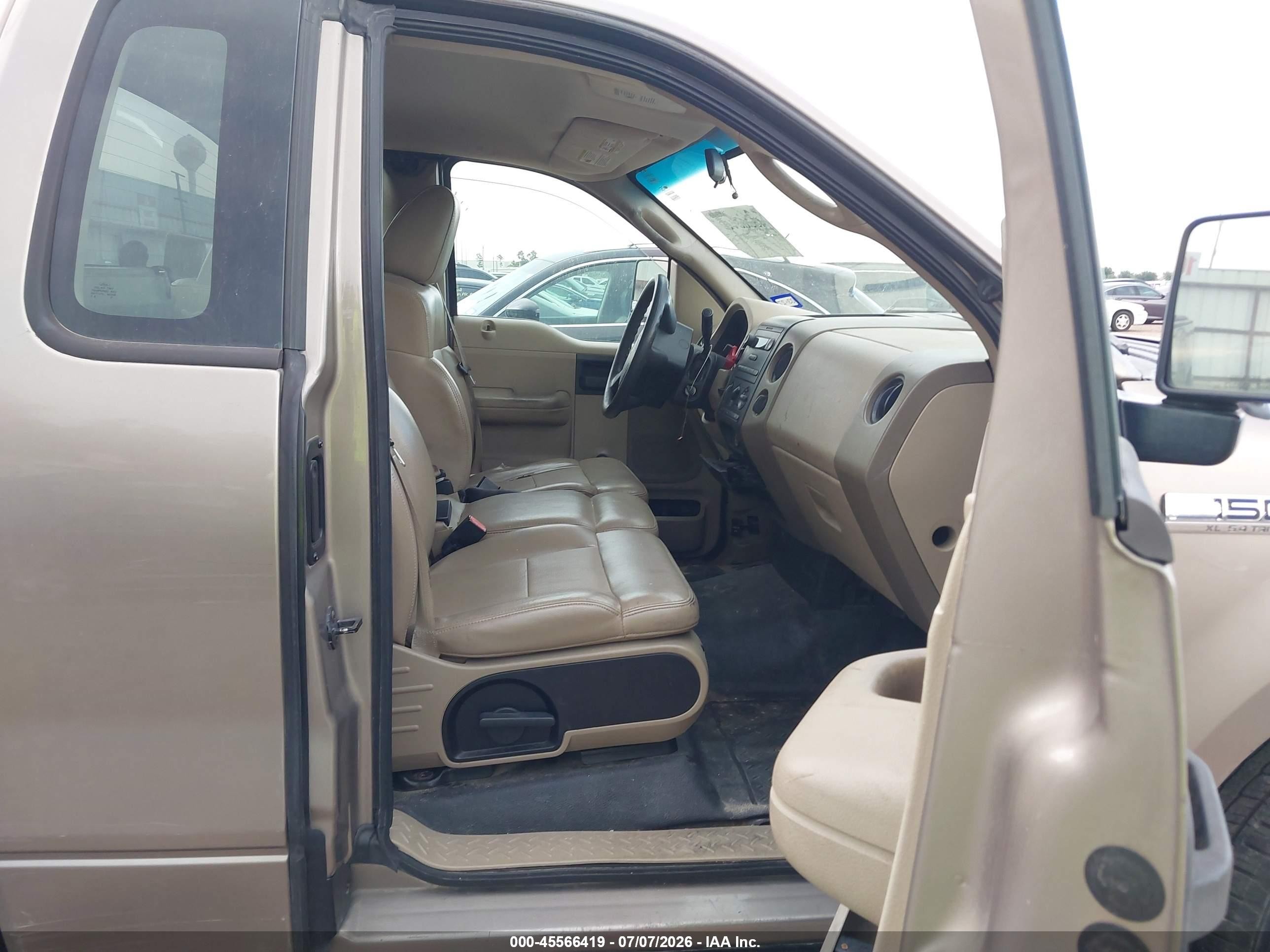 2006 Ford F-150 Xl/xlt Beige vin: 1FTPF12V36NB18552