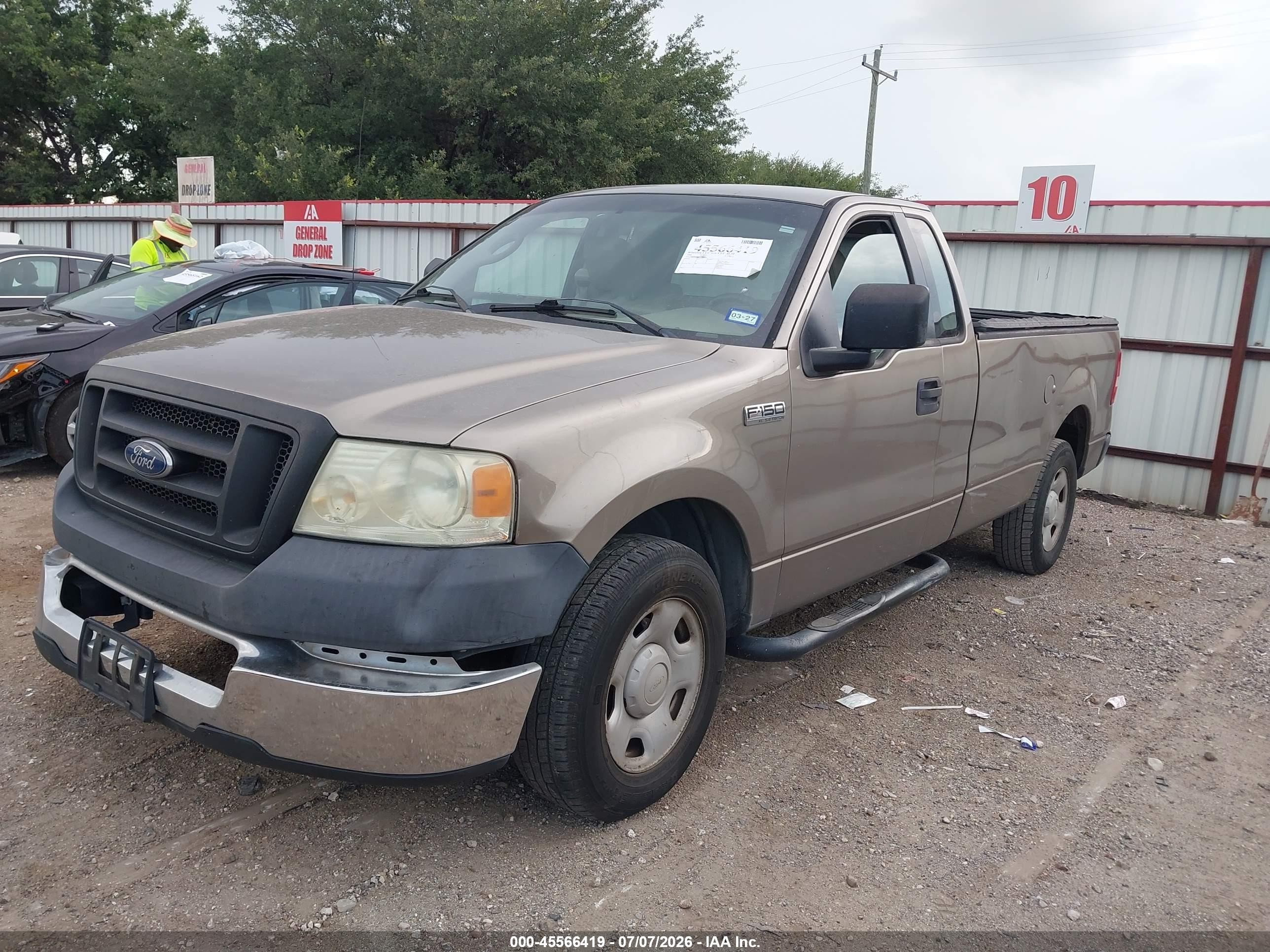 2006 Ford F-150 Xl/xlt Beige vin: 1FTPF12V36NB18552