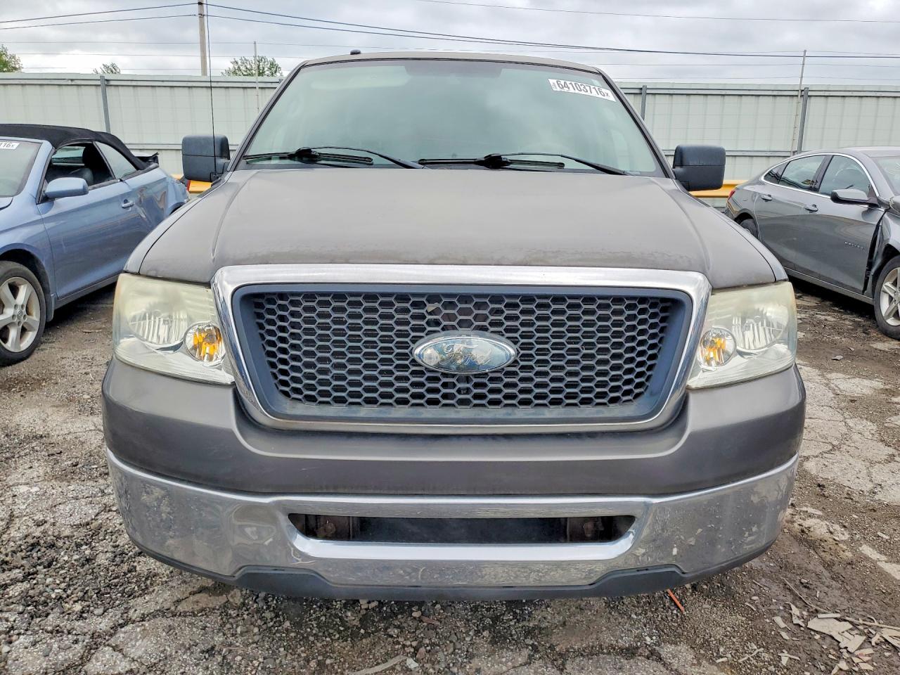 2007 Ford F150 Gray vin: 1FTPF12V47NA22317