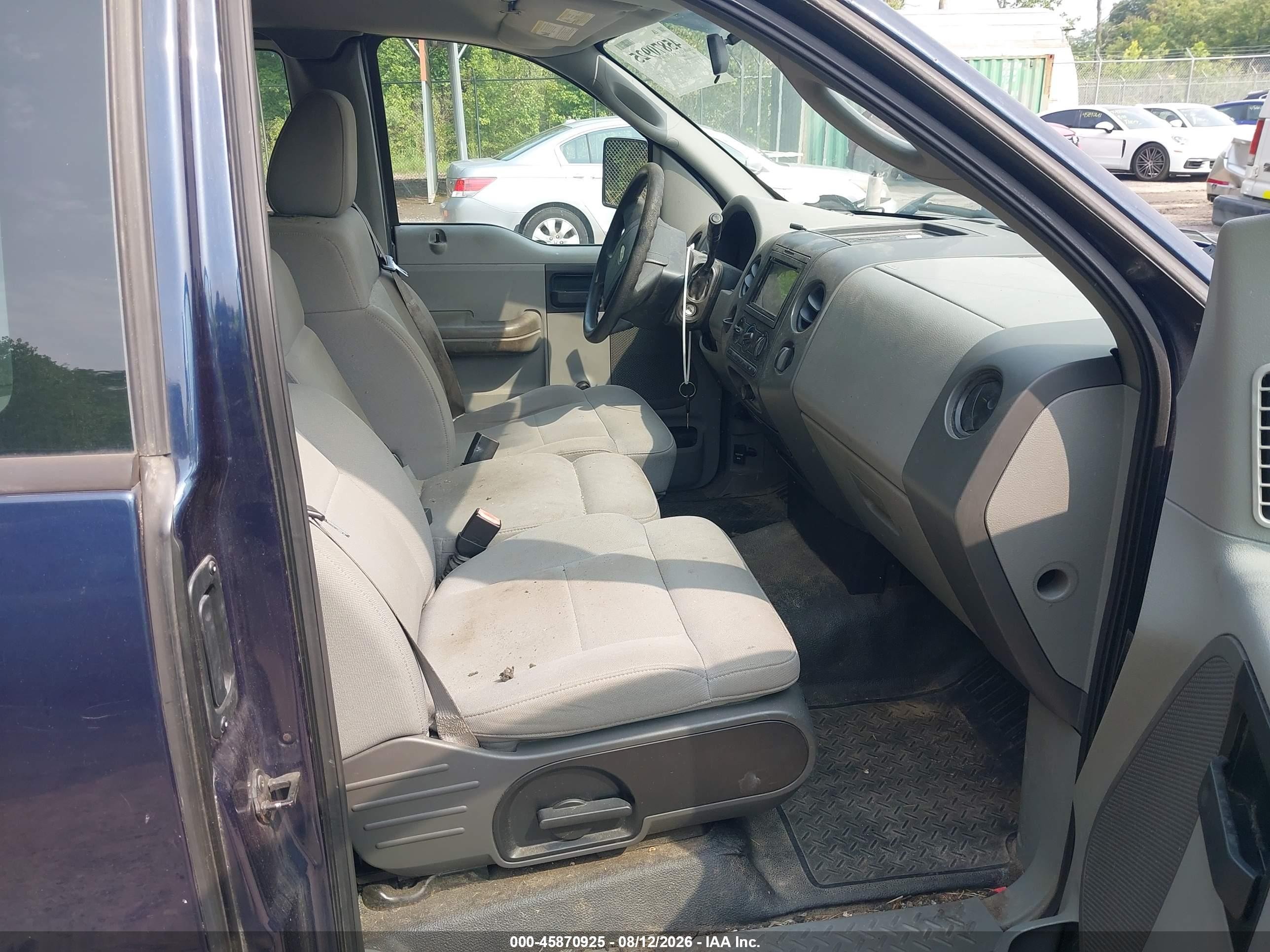 2006 Ford F-150 Xl/xlt Blue vin: 1FTPF12V56NB21405
