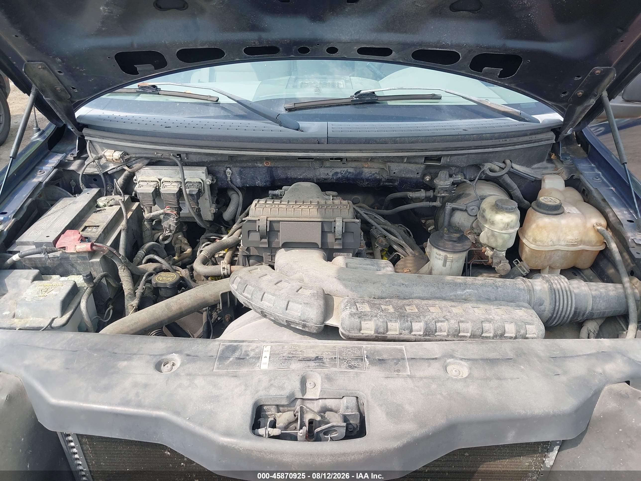 2006 Ford F-150 Xl/xlt Blue vin: 1FTPF12V56NB21405