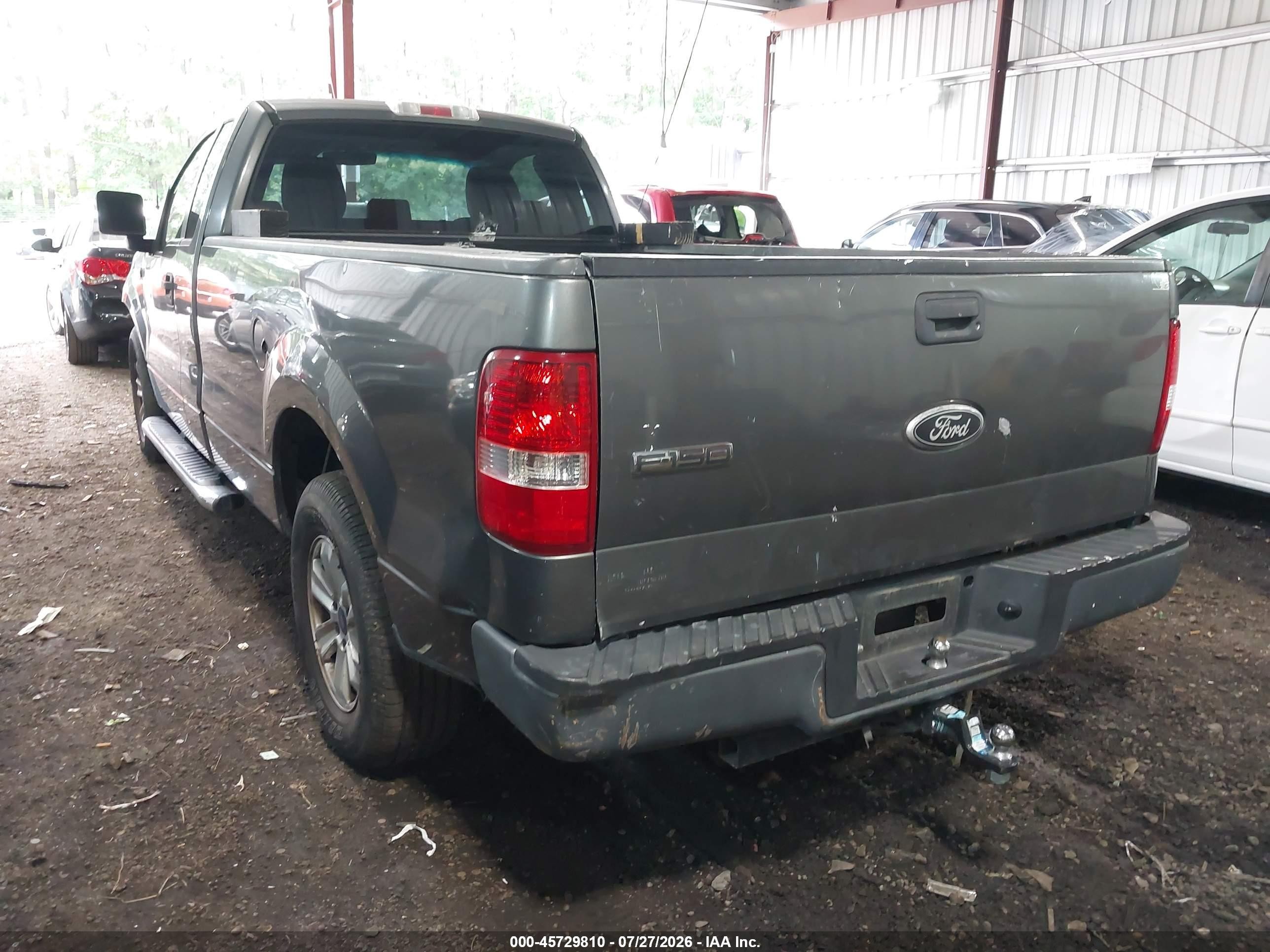 2007 Ford F-150 Xl/xlt Blue vin: 1FTPF12V57NA59876