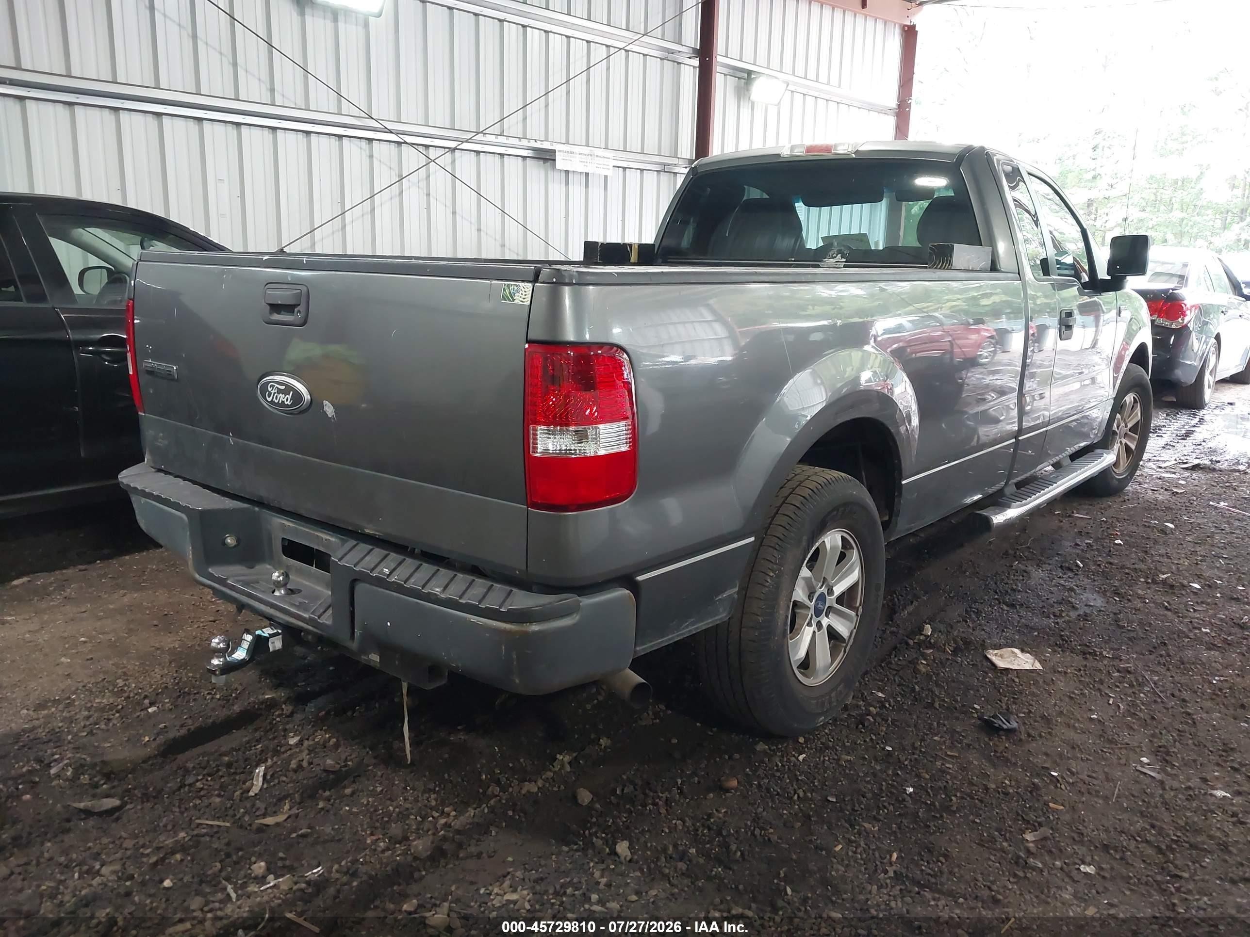 2007 Ford F-150 Xl/xlt Blue vin: 1FTPF12V57NA59876