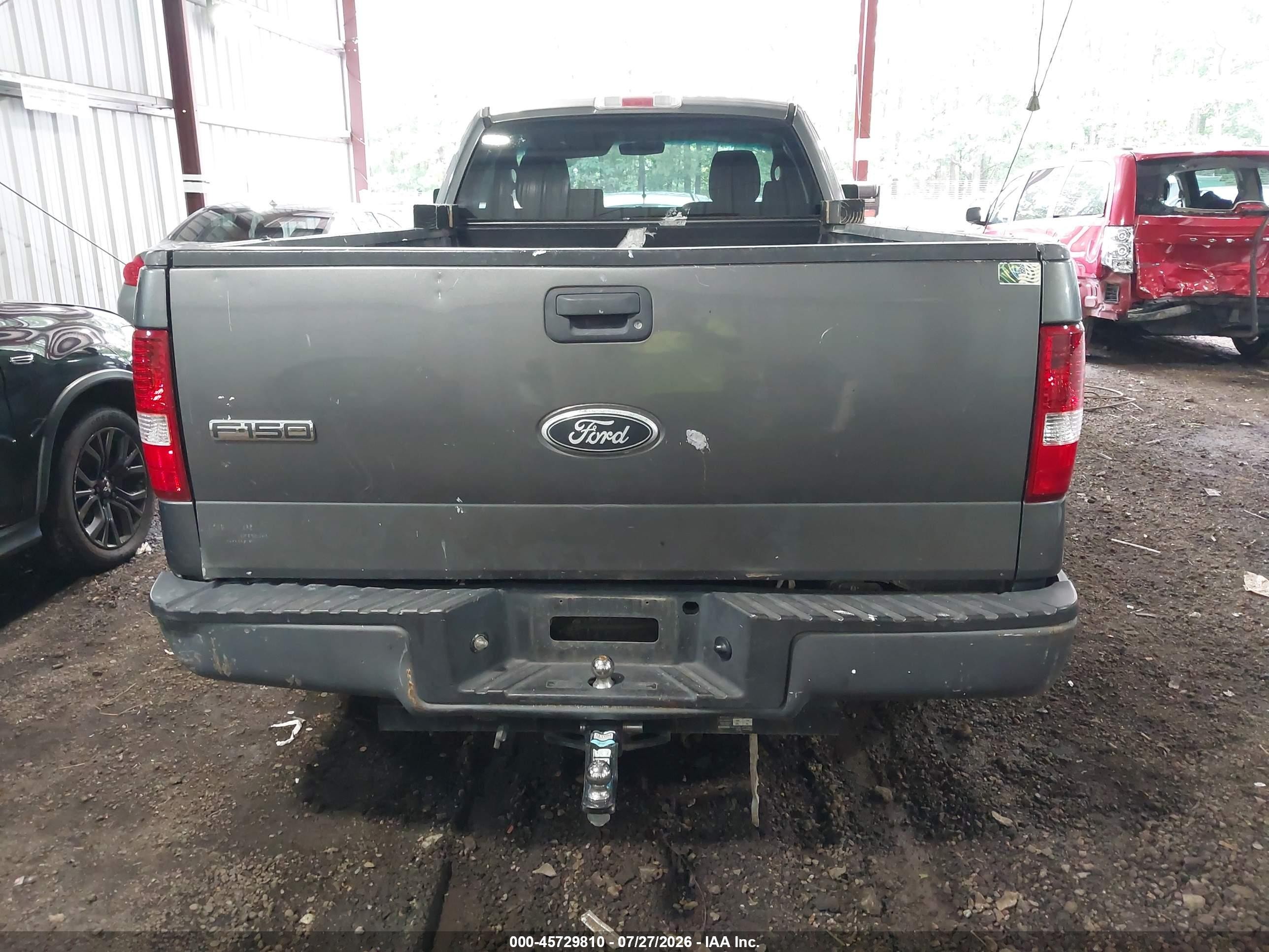 2007 Ford F-150 Xl/xlt Blue vin: 1FTPF12V57NA59876