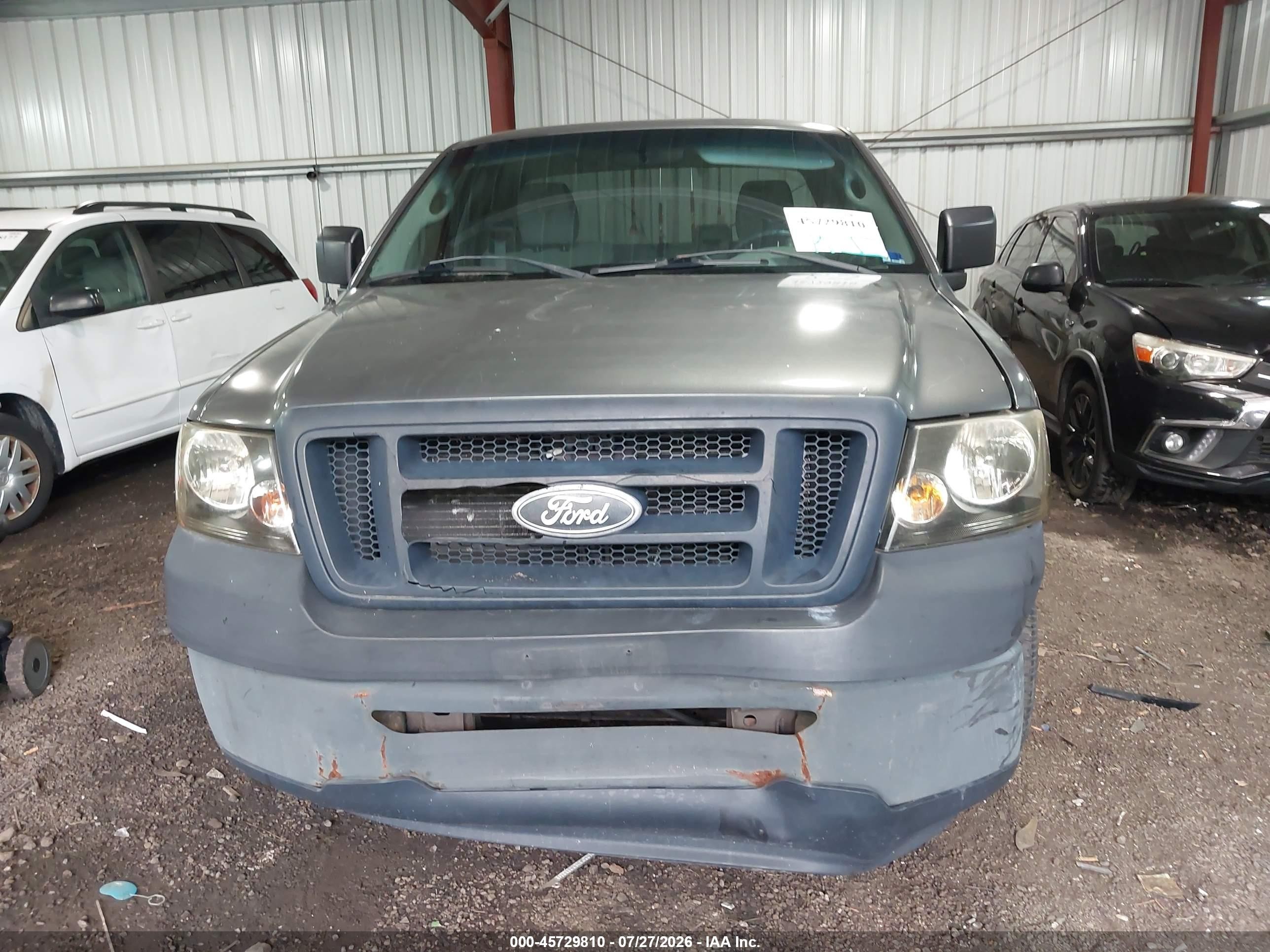 2007 Ford F-150 Xl/xlt Blue vin: 1FTPF12V57NA59876