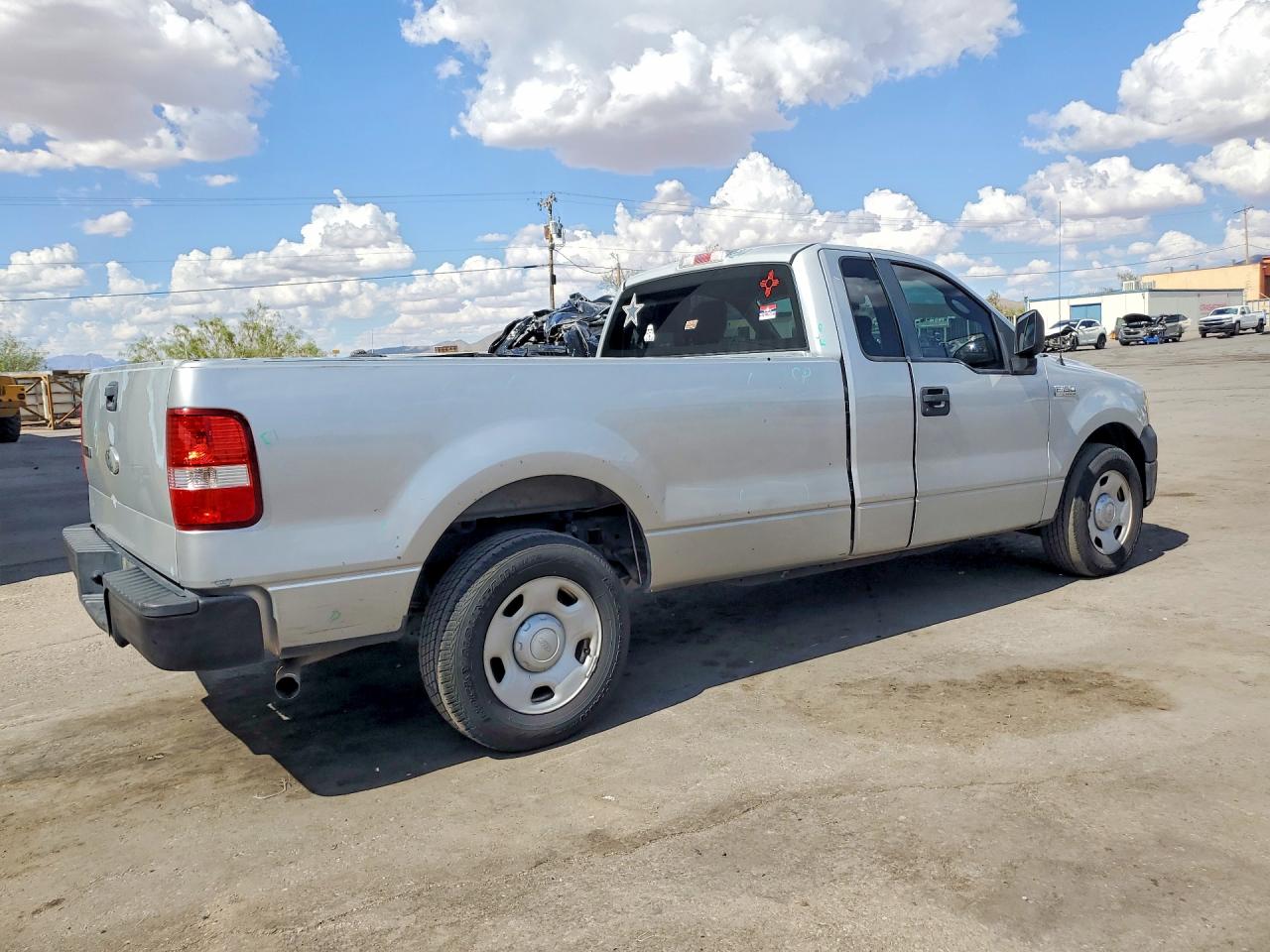 2008 Ford F150 Silver vin: 1FTPF12V78KD86170