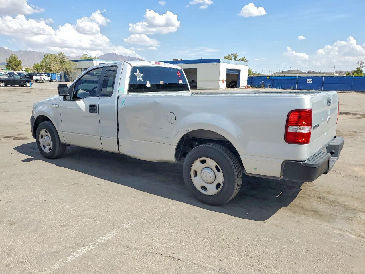 2008 Ford F150 Silver vin: 1FTPF12V78KD86170