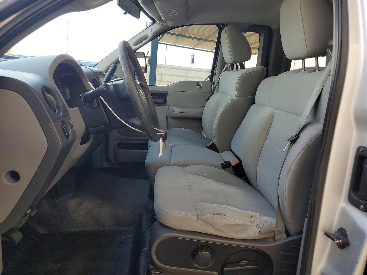 2008 Ford F150 Silver vin: 1FTPF12V78KD86170