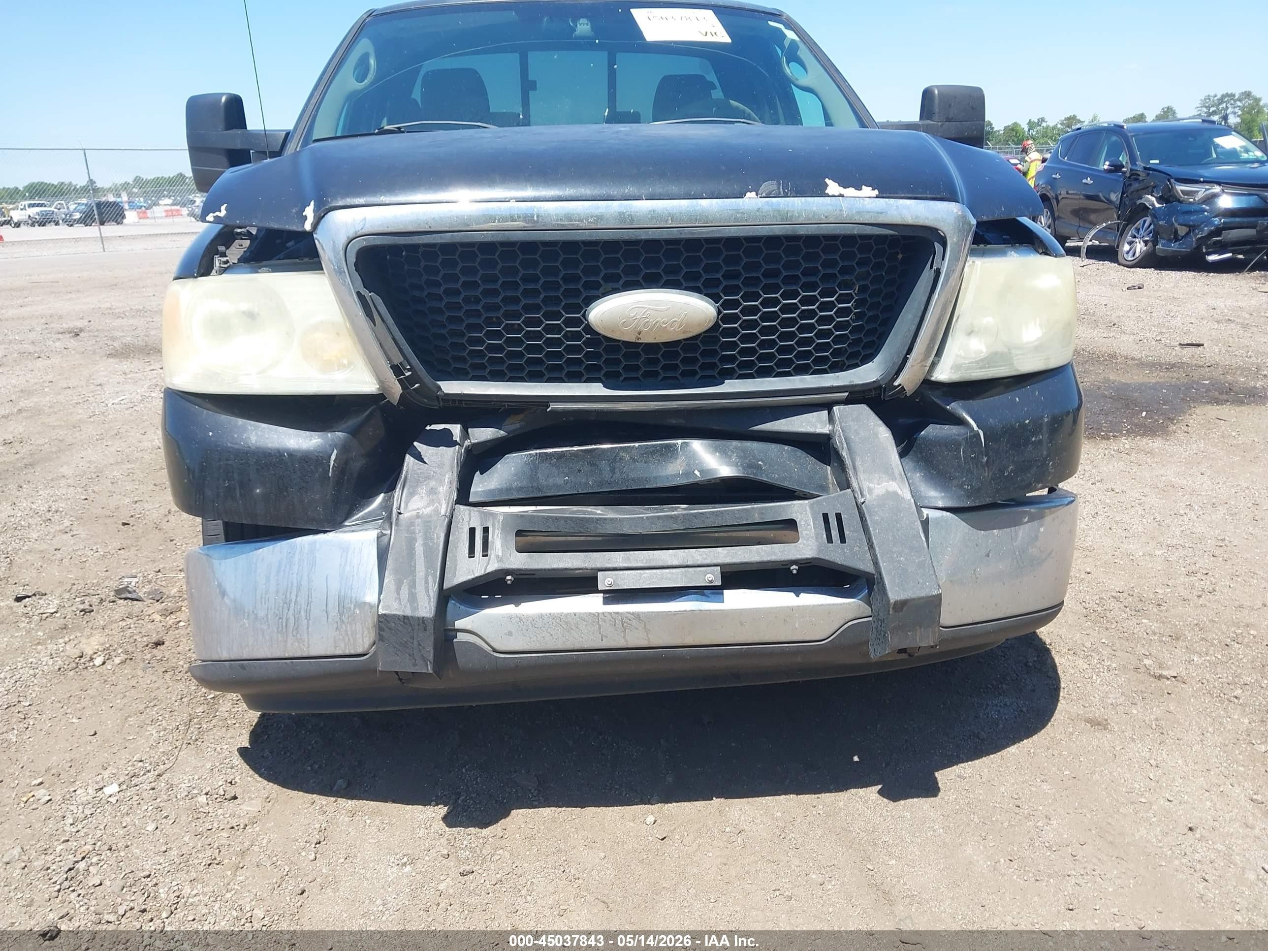 2007 Ford F-150 Xl/xlt Black vin: 1FTPF12V87NA09392