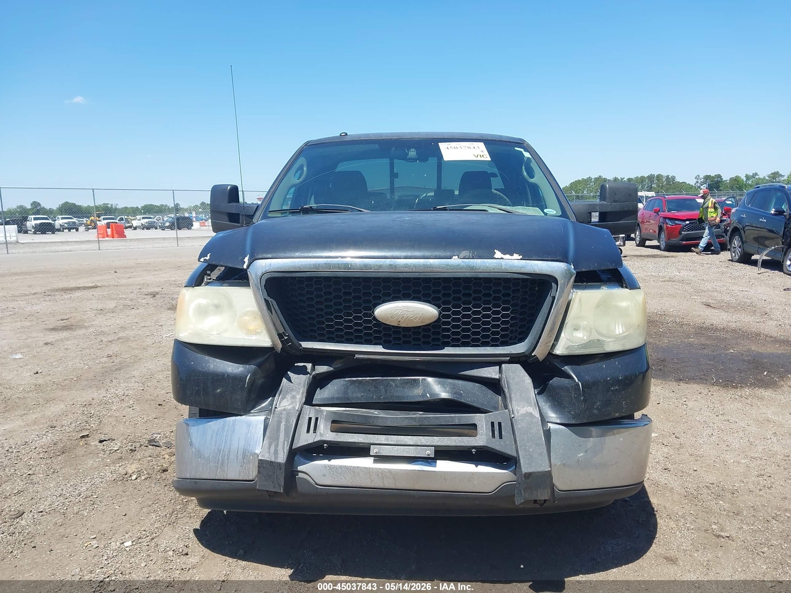 2007 Ford F-150 Xl/xlt Black vin: 1FTPF12V87NA09392