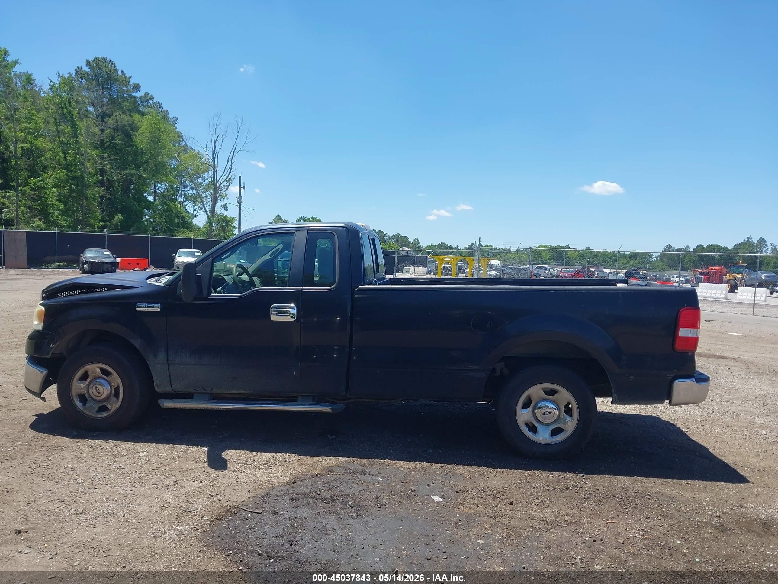 2007 Ford F-150 Xl/xlt Black vin: 1FTPF12V87NA09392