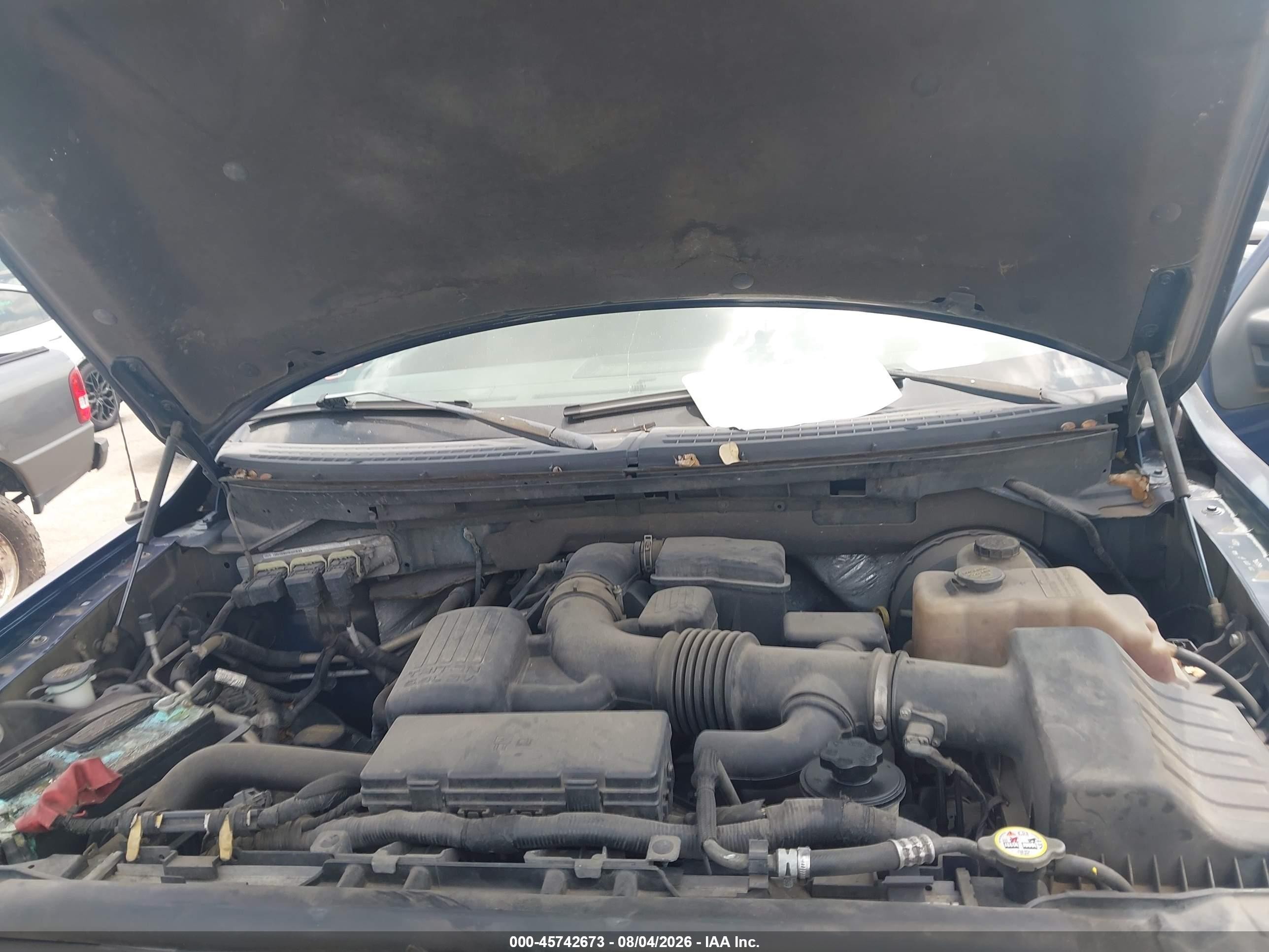 2009 Ford F-150 Xl/xl W/midbox Prep/xlt/xlt W/midbox Prep Blue vin: 1FTPF12V89KC14358