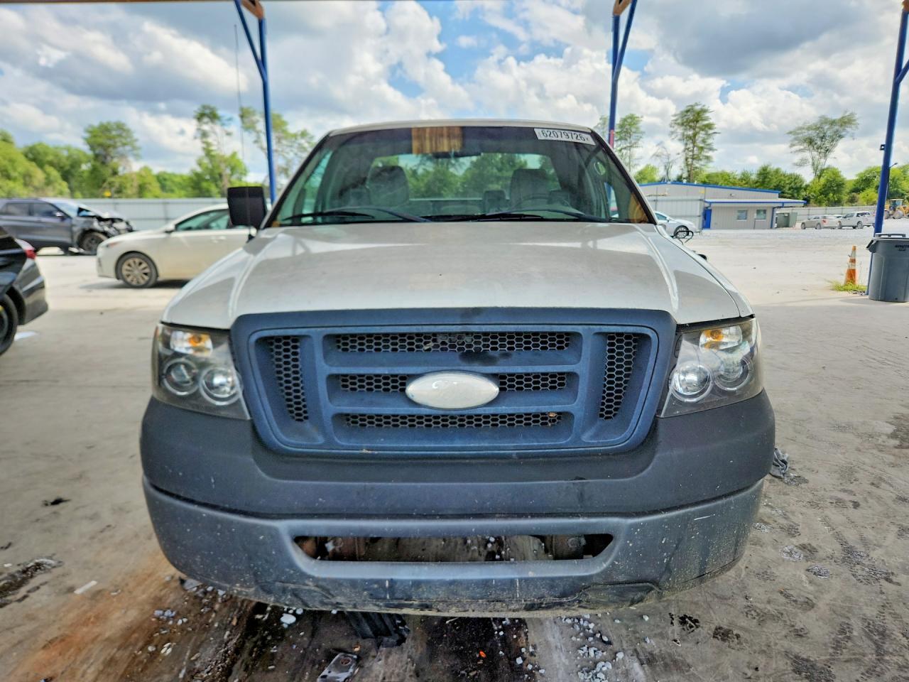 2008 Ford F150 White vin: 1FTPF12VX8KD79794