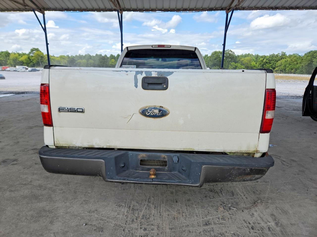 2008 Ford F150 White vin: 1FTPF12VX8KD79794